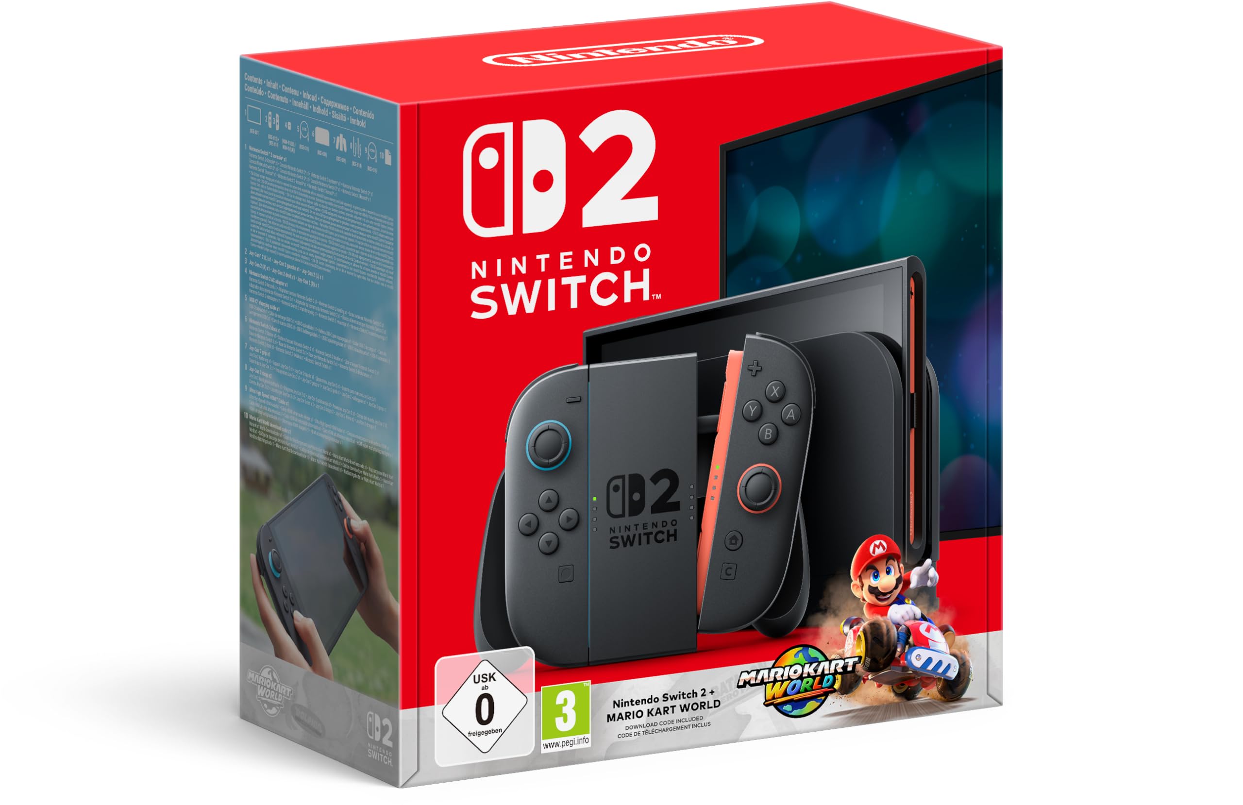 Nintendo Switch 2 Konsole Bundle – inkl. Mario Kart World