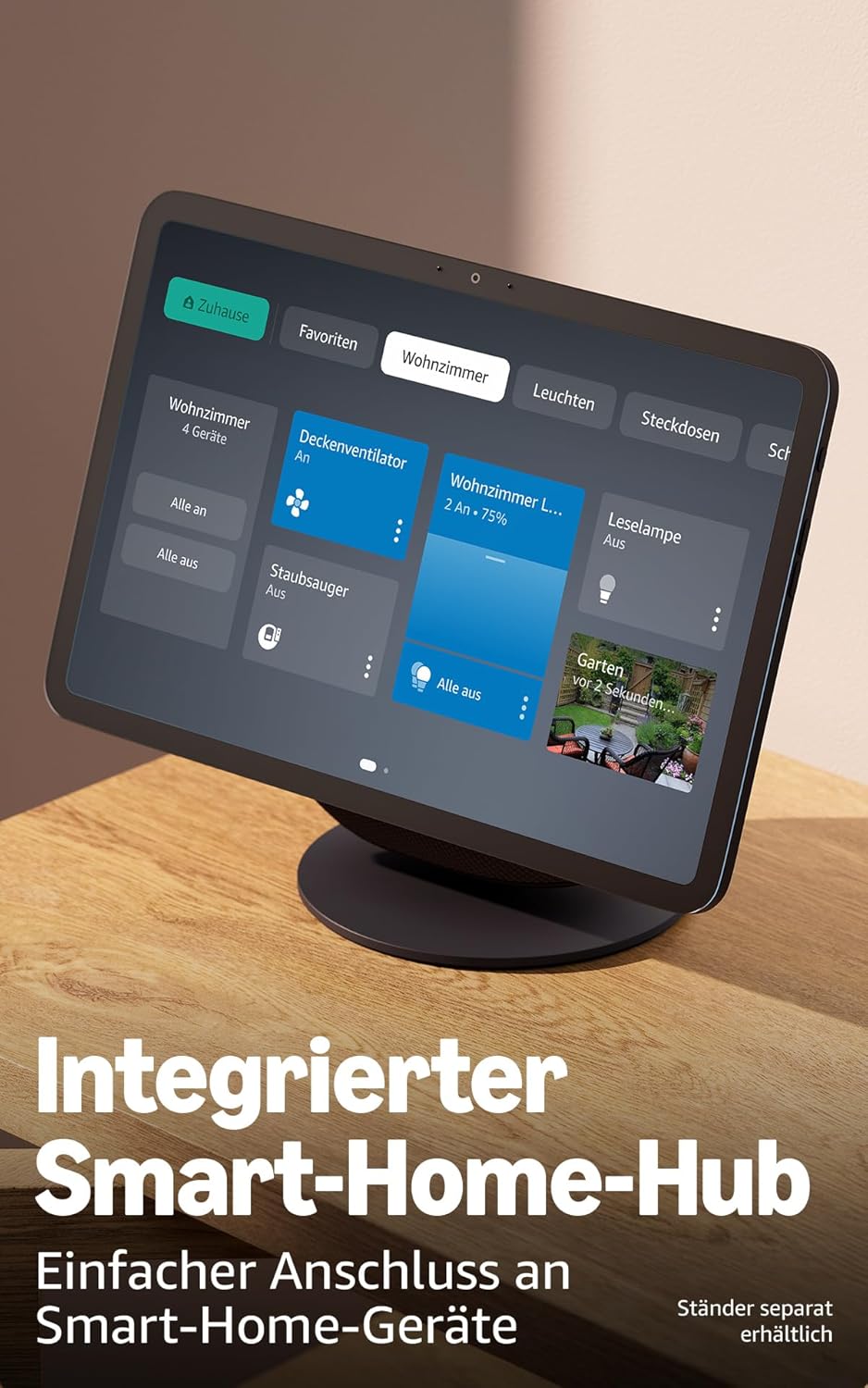 Amazon Echo Show 8 (neueste Gen), 8,7" HD-Display mit Raumklang & Alexa, Graphit
