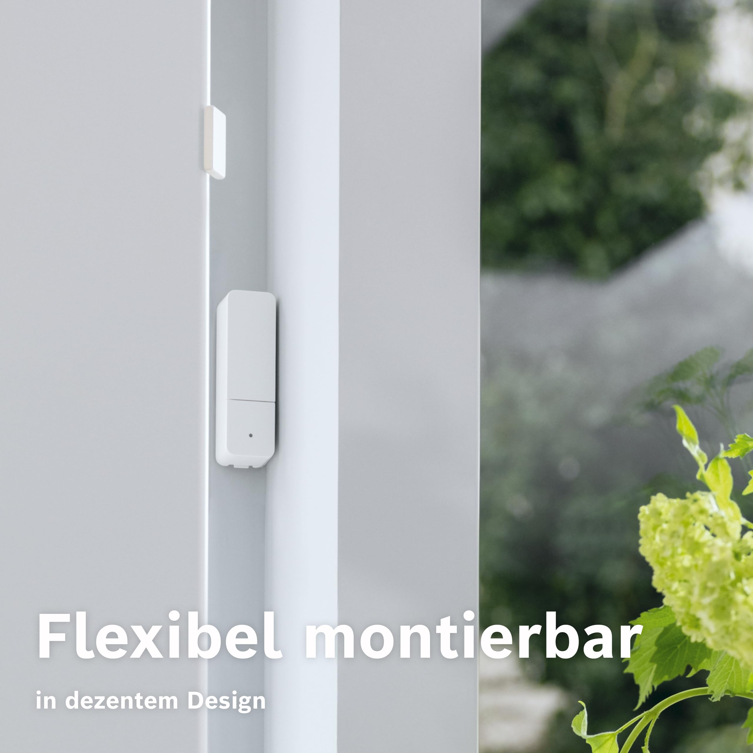 Bosch Smart Home Tür-/Fensterkontakt II 3er-Set – Smarter Tür- & Fenster­sensor