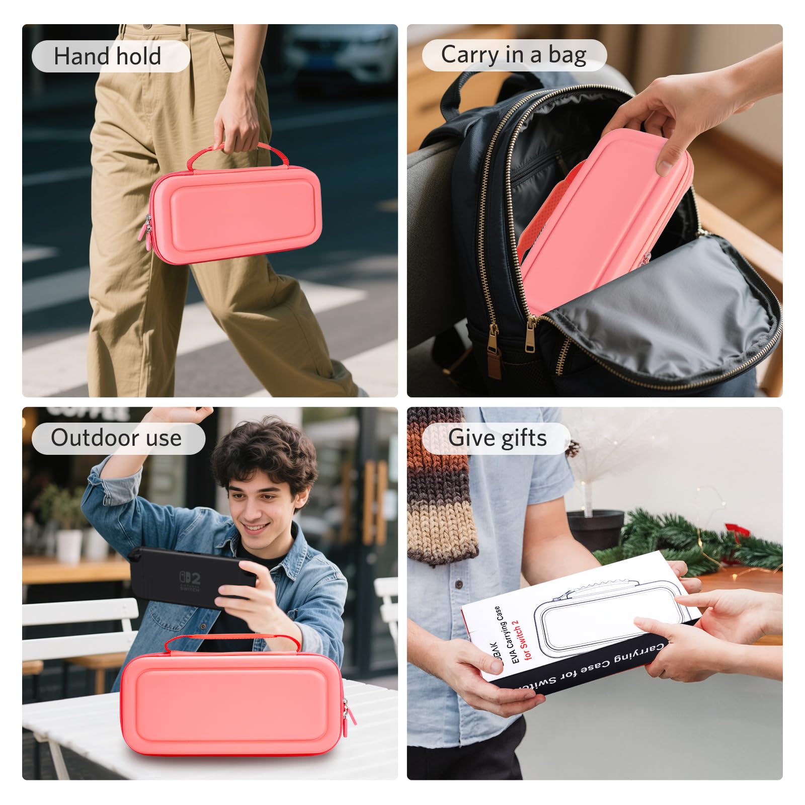 CoBak Tragetasche für Nintendo Switch 2 (2025) – 3-in-1 Schutzset