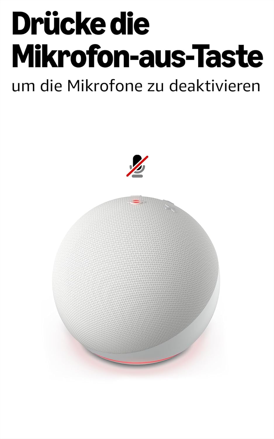 Echo Dot (neueste Gen) – Smart Speaker mit Alexa, Farbe Deep Sea Blue