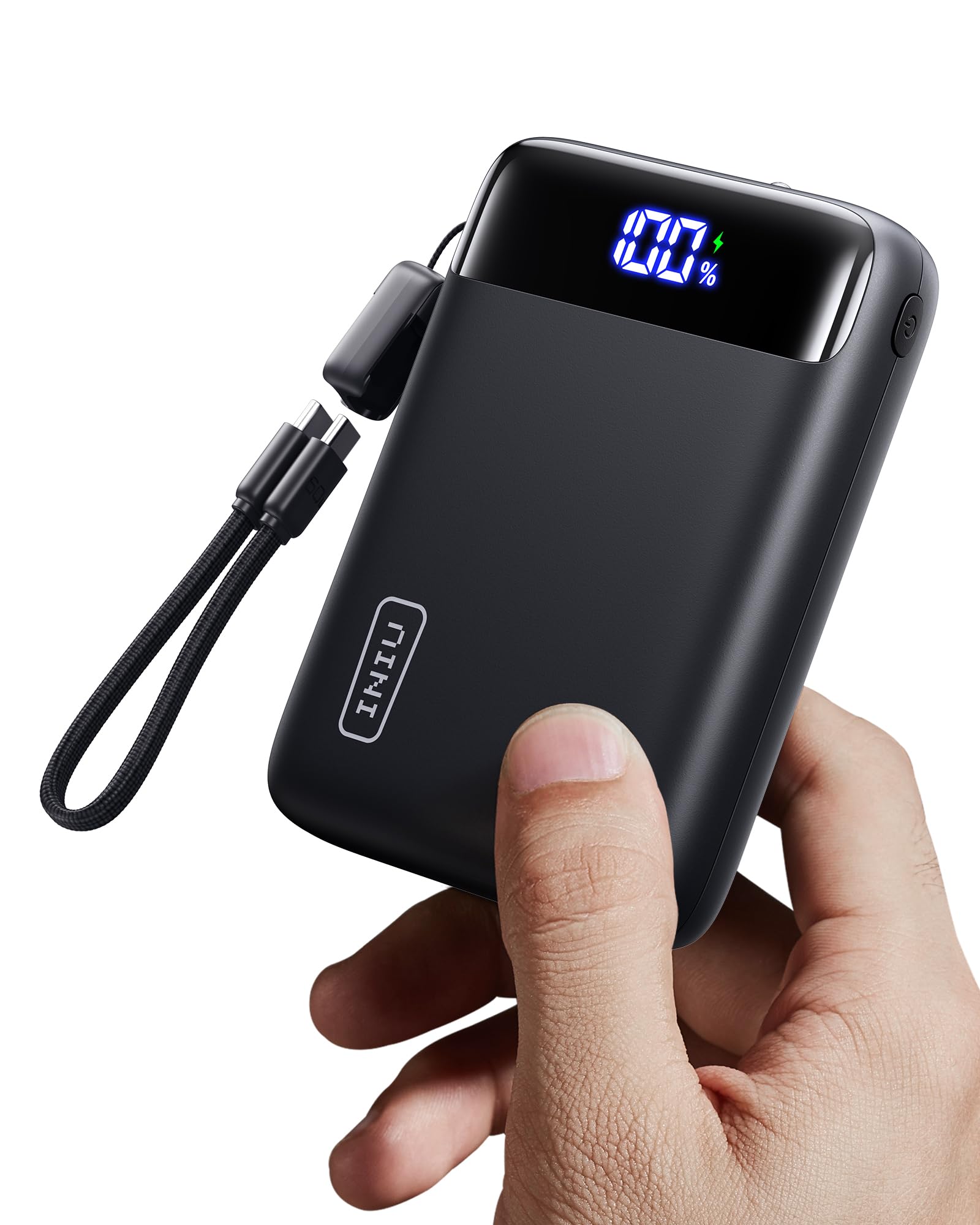 INIU Powerbank 20.000 mAh, 22,5 W PD3.0/QC4.0, USB-C, 3 Anschlüsse