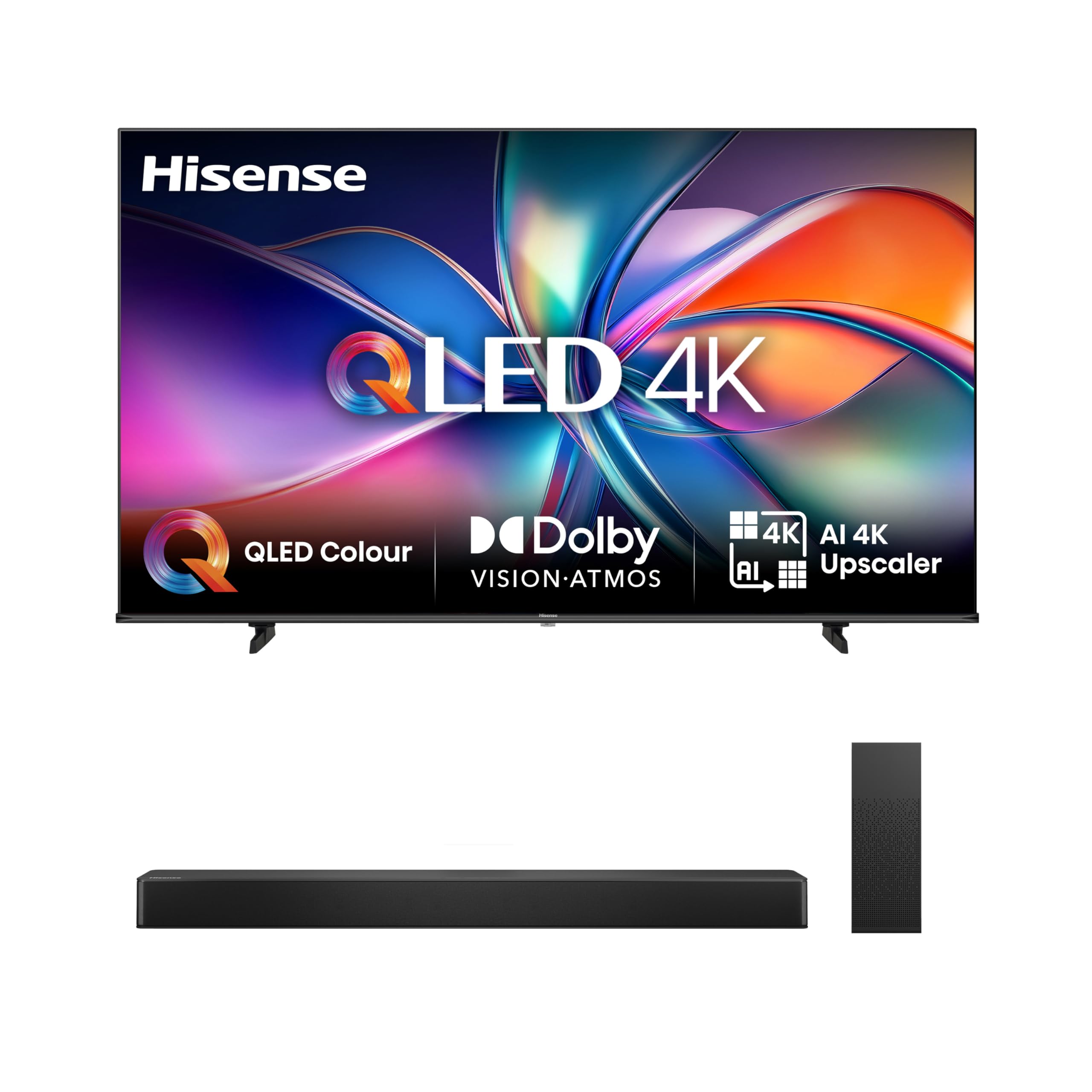 Hisense 55E7Q PRO 55 Zoll 4K QLED TV, 144Hz Game Mode Pro, Dolby Vision IQ