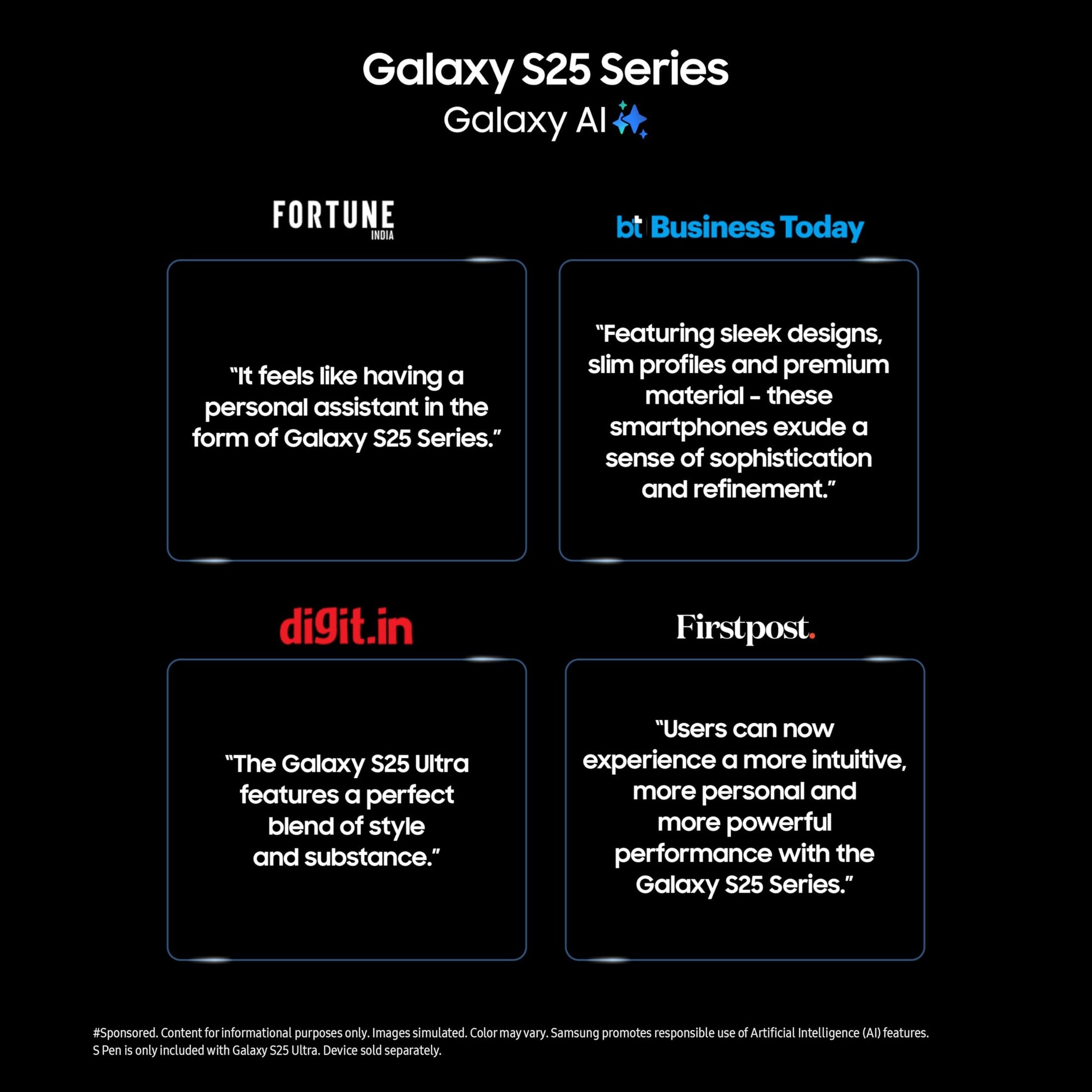 Samsung Galaxy S25 Ultra 5G – 6,9" AI Smartphone 512GB Titanium Black mit S Pen