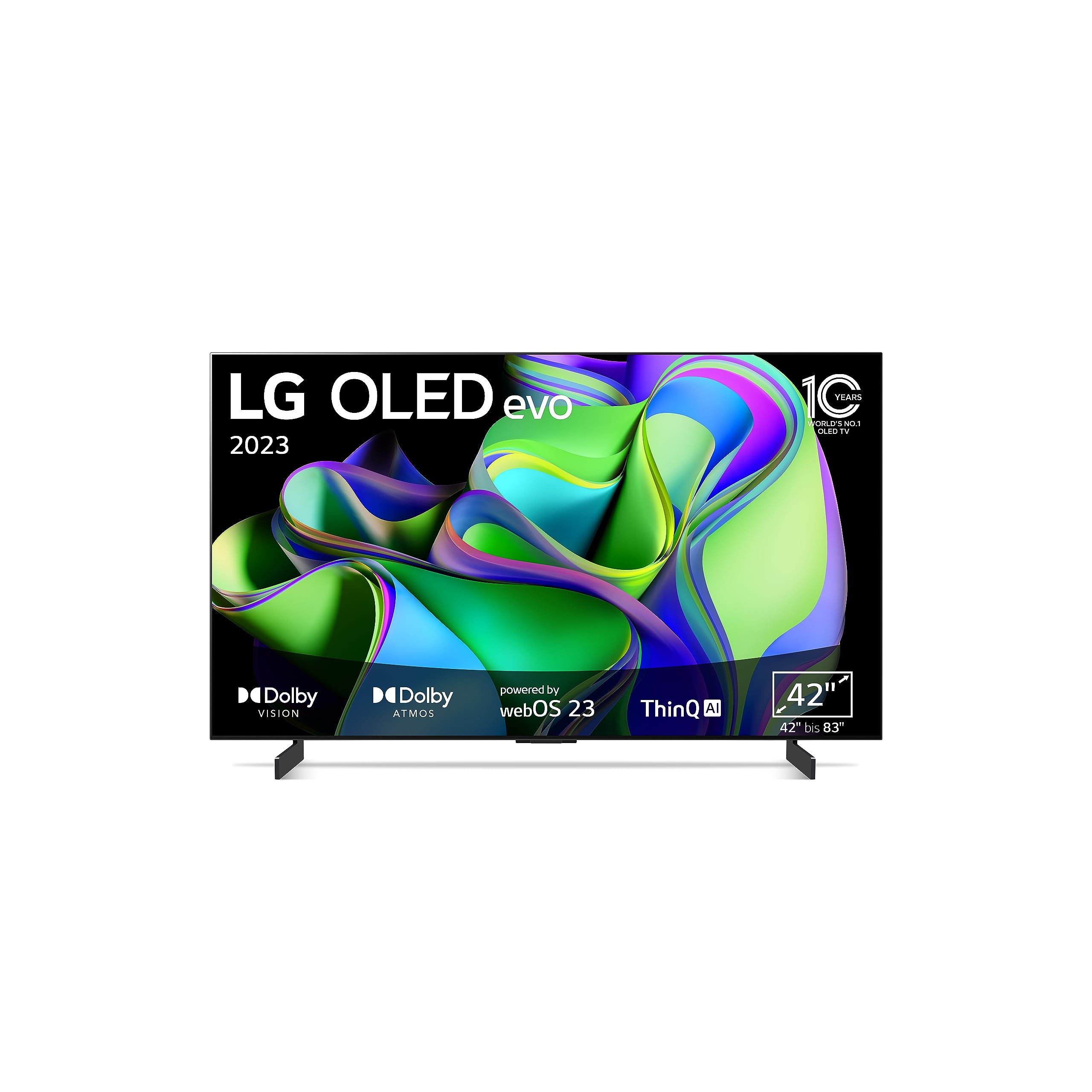 LG OLED65C5ELB 65 Zoll 4K OLED evo AI TV, 120Hz, Dolby Vision/Atmos