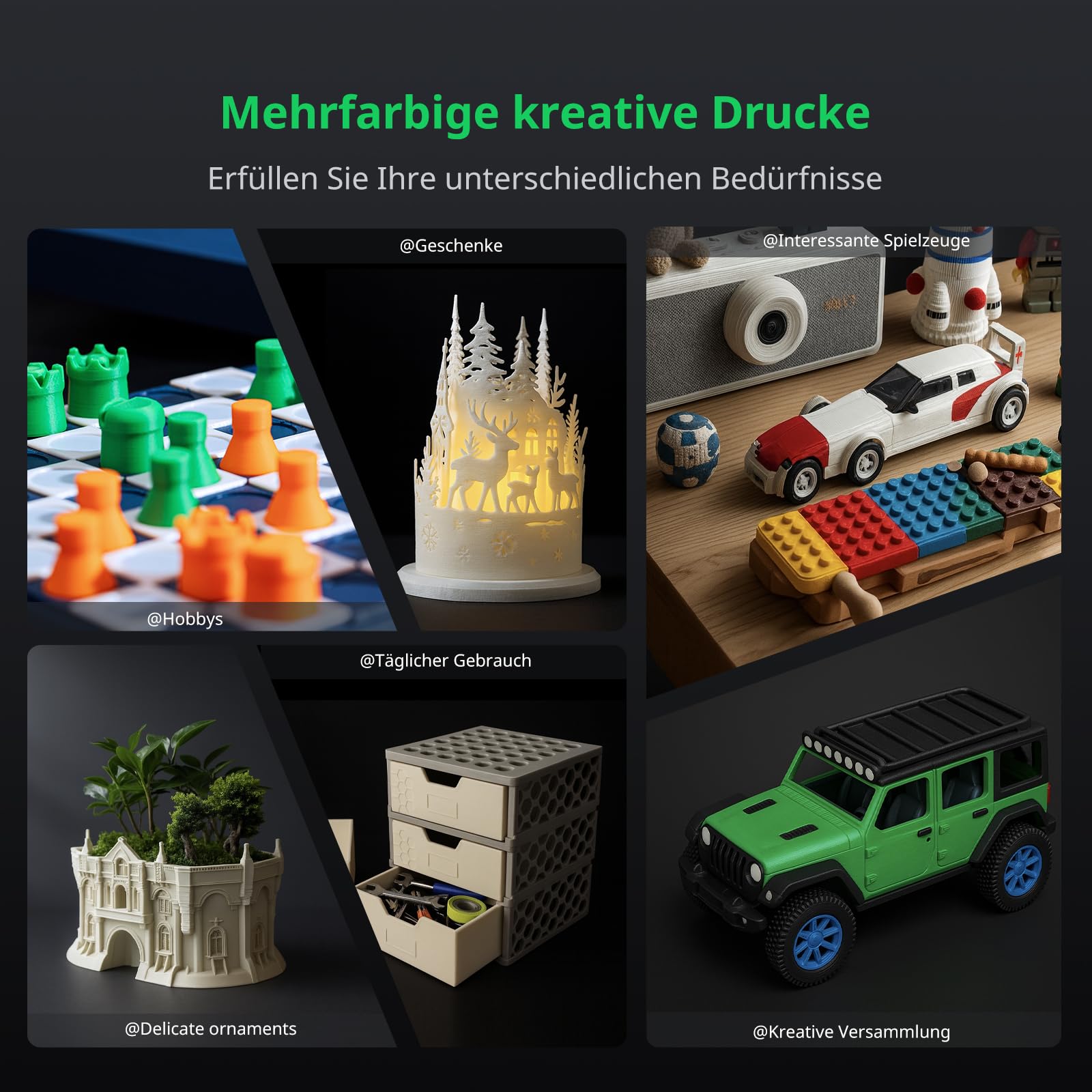 Creality K2 Plus Combo High-Speed 3D Drucker 350x350x350 mm