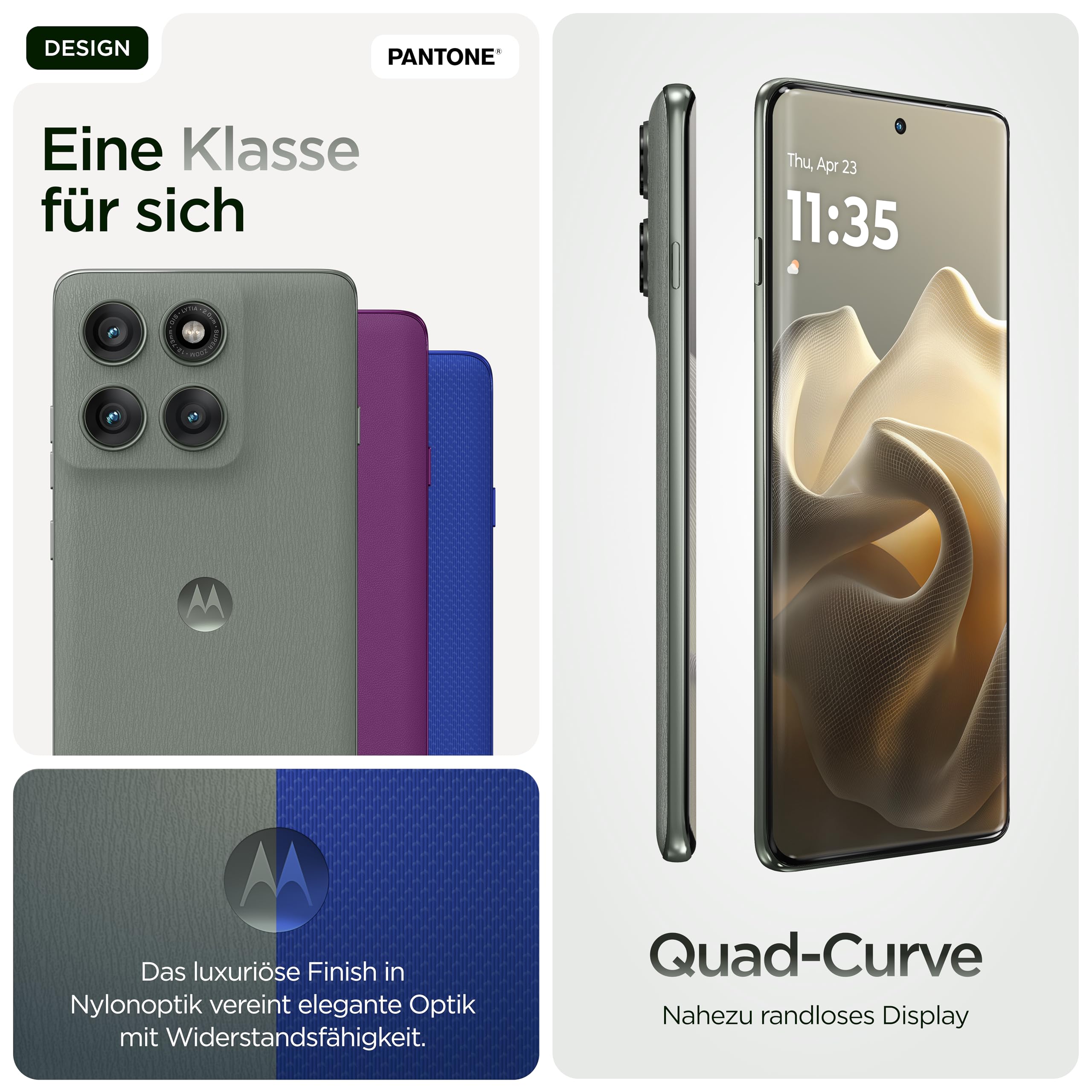 Motorola Edge 60 Pro 5G 8/256GB Shadow 6,7" Super HD Display