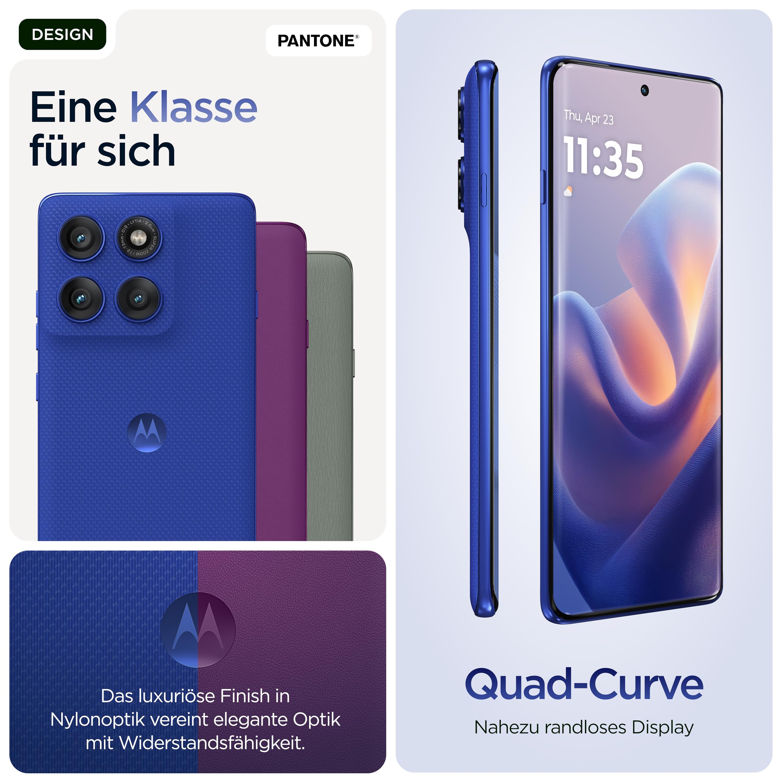 Motorola Edge 60 Pro 5G 8/256GB Shadow 6,7" Super HD Display