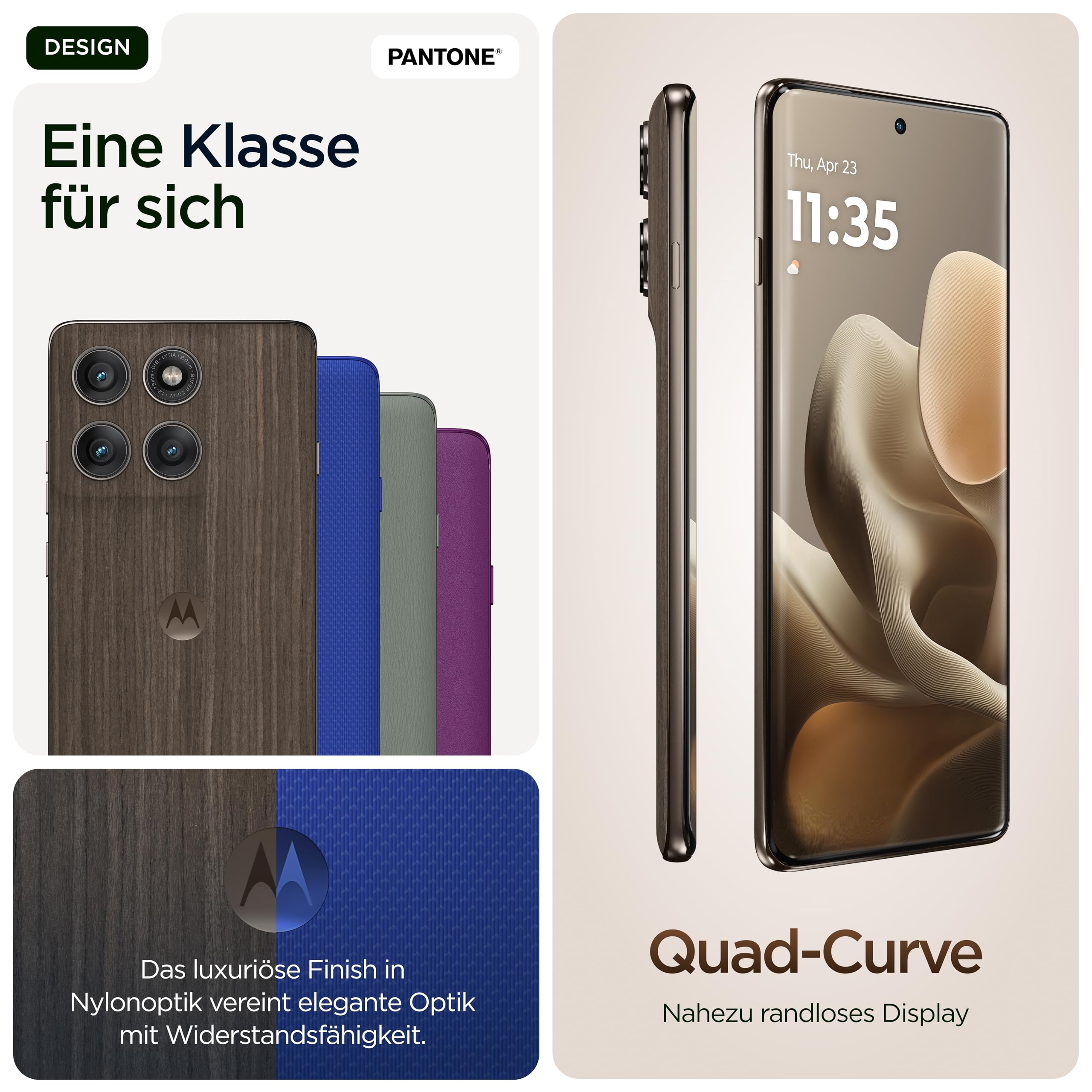 Motorola Edge 60 Pro 5G 8/256GB Shadow 6,7" Super HD Display