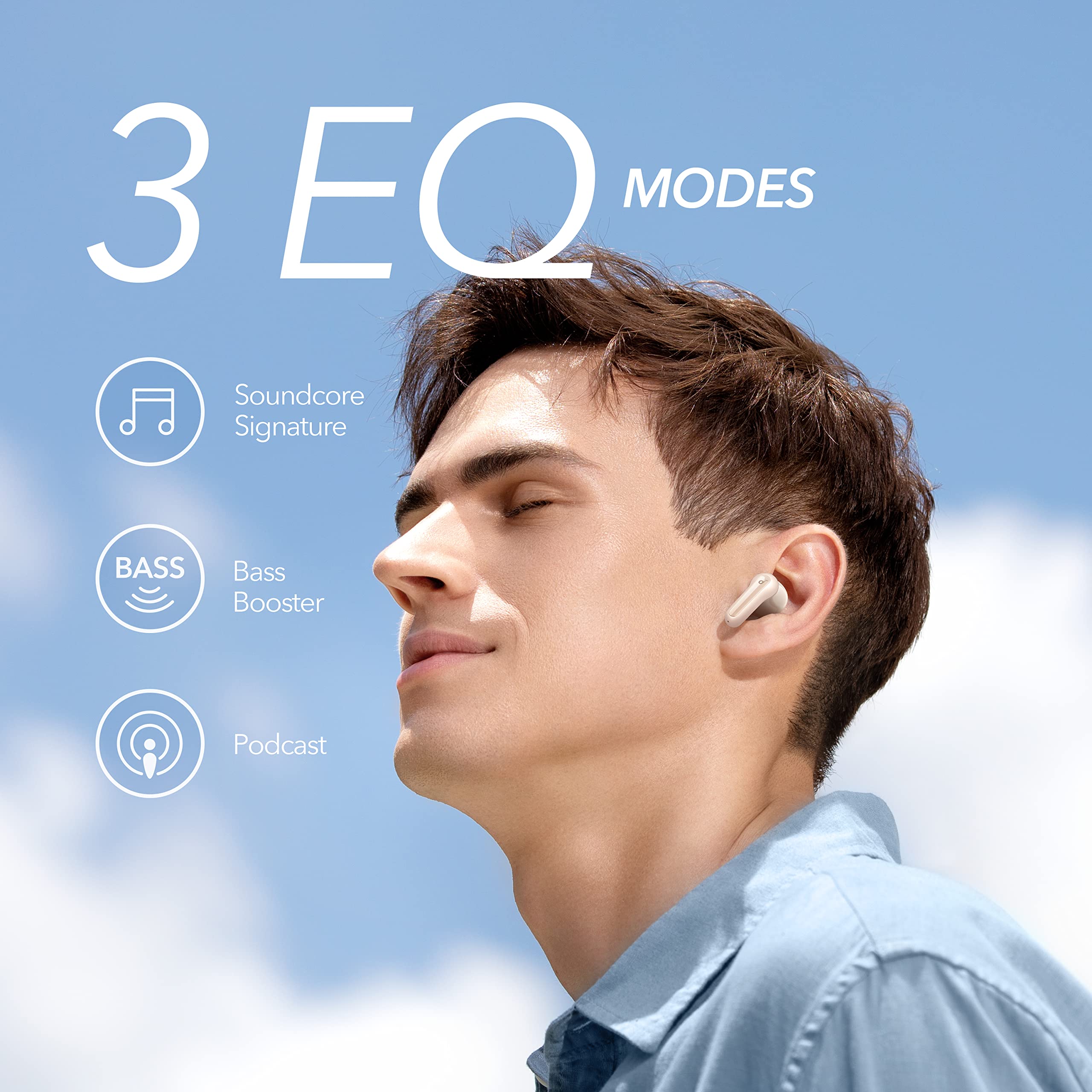 soundcore P2 Mini In-Ear Kopfhörer Bluetooth 5.2 (Night Black)