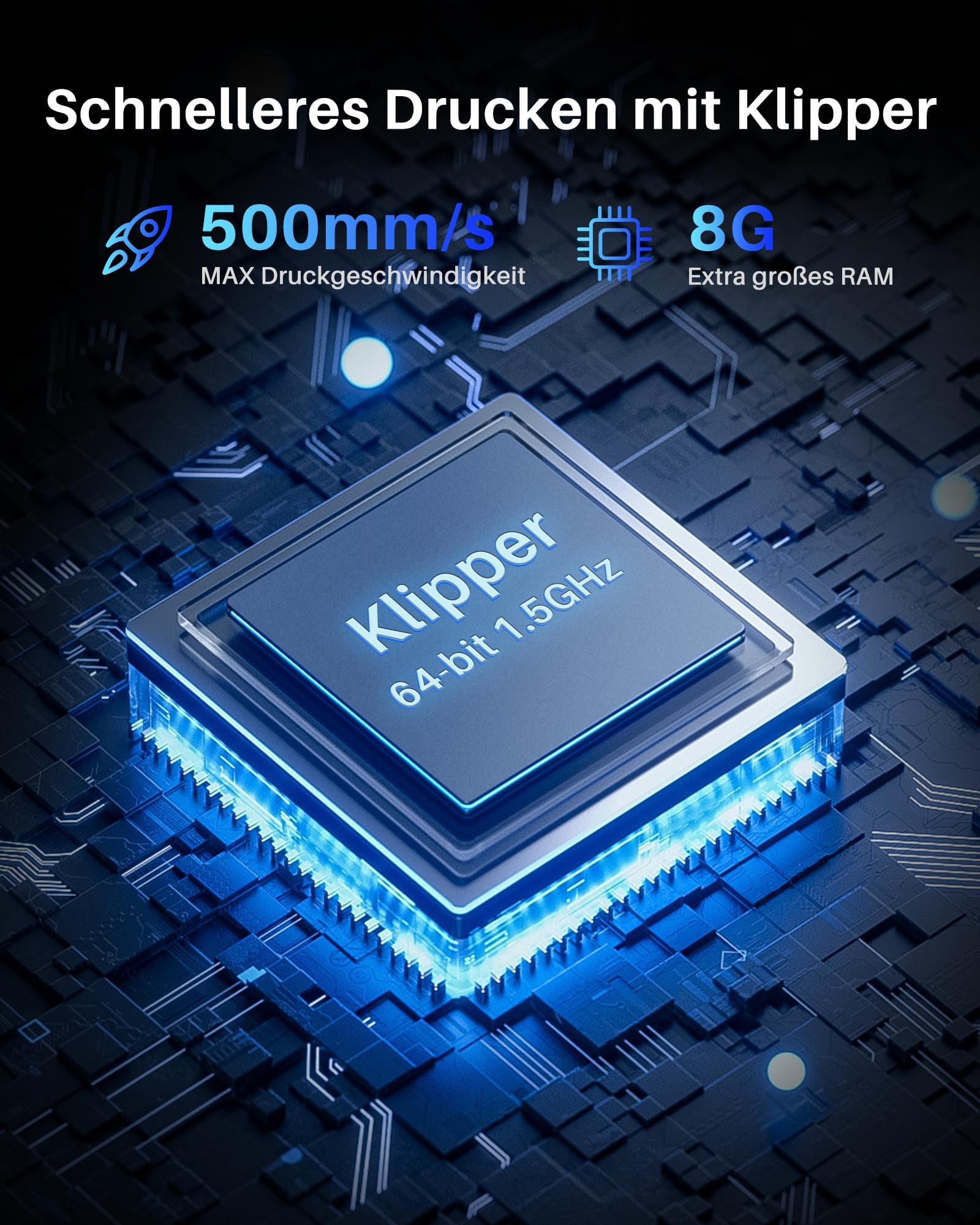 ELEGOO Centauri Carbon High-Speed 3D Drucker 256x256x256 mm