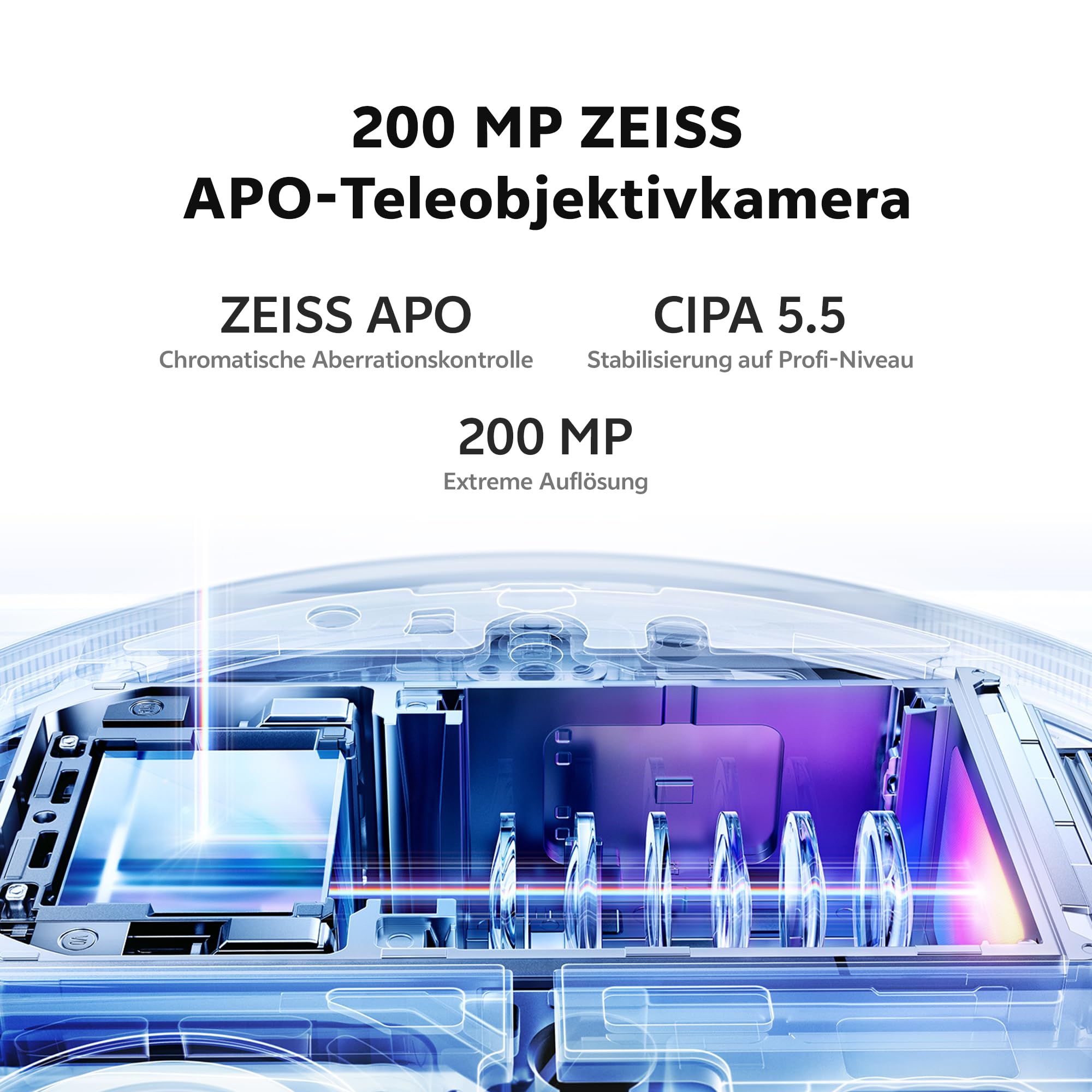 vivo X300 5G Smartphone 12+256 GB mit 200 MP ZEISS-Kamera