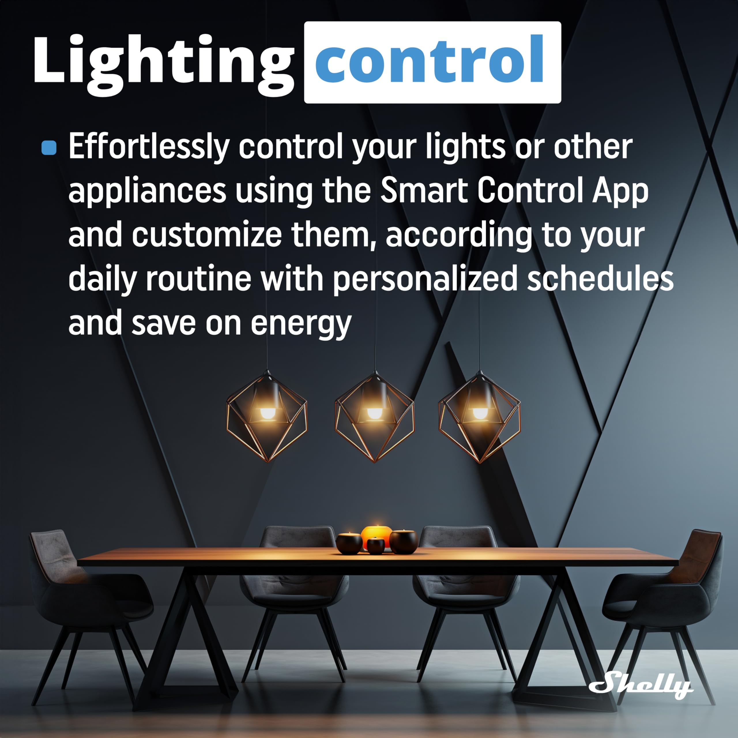 Shelly 1 Mini Gen3 WLAN Relais, 1 Kanal 8A, potenzialfrei