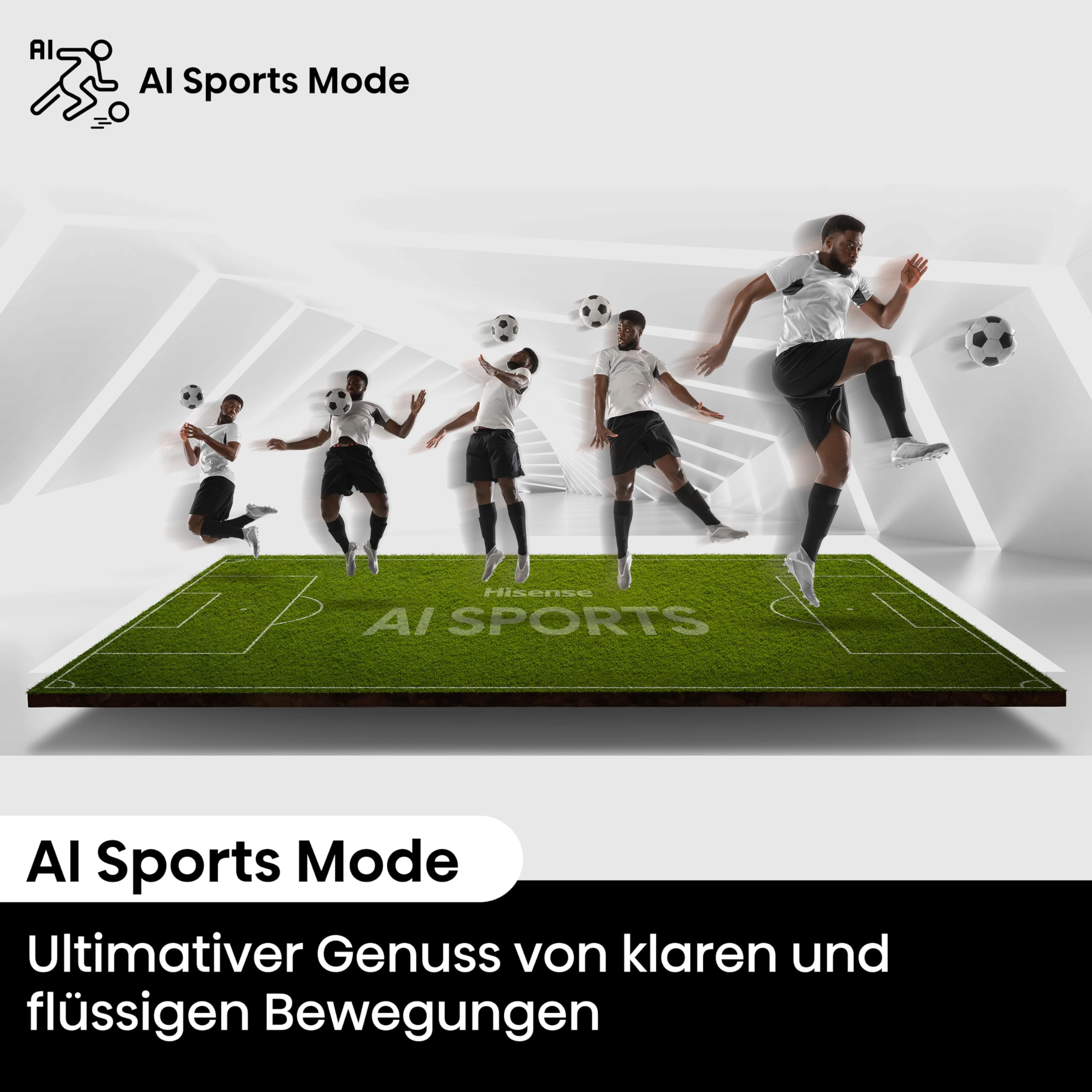 Hisense 55E7Q PRO 55 Zoll 4K QLED TV, 144Hz Game Mode Pro, Dolby Vision IQ