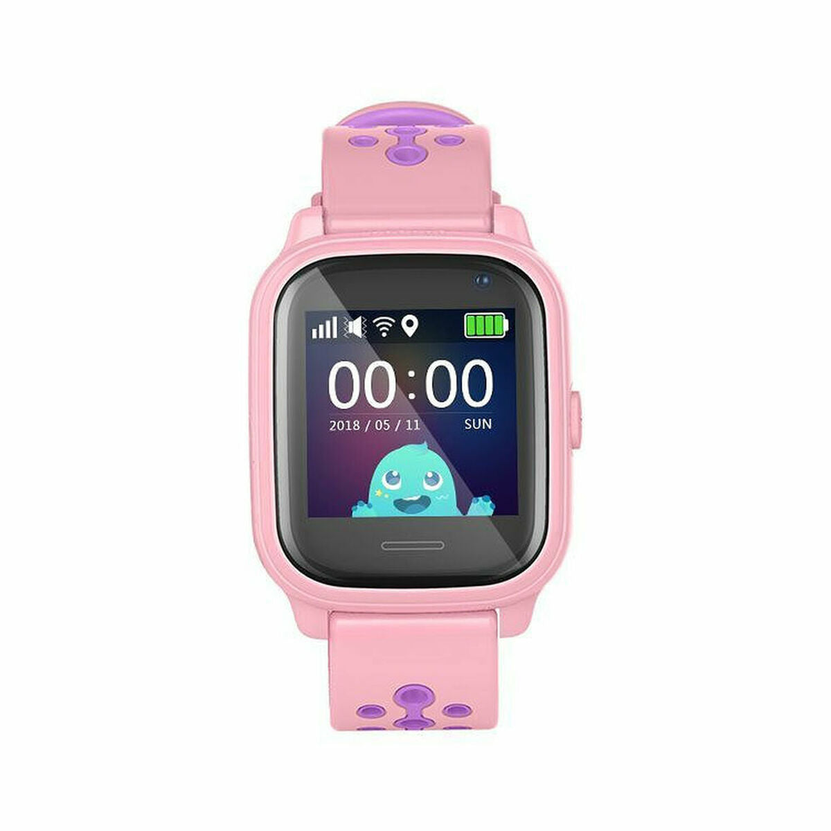 Leotec Kids Allo GPS Kinder-Smartwatch mit Anruf, Kamera & Tracking
