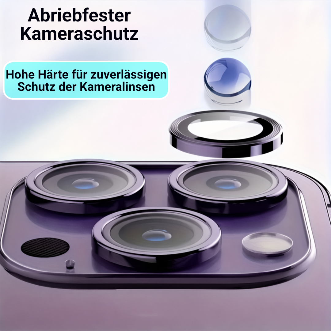 6-in-1 Privacy Schutzglas & Kamera-Schutz Set für iPhone 12–16 Pro