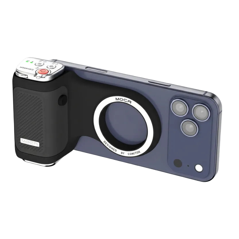 Magnetischer Smartphone Kameragriff Bluetooth Fernauslöser Vlog Selfie