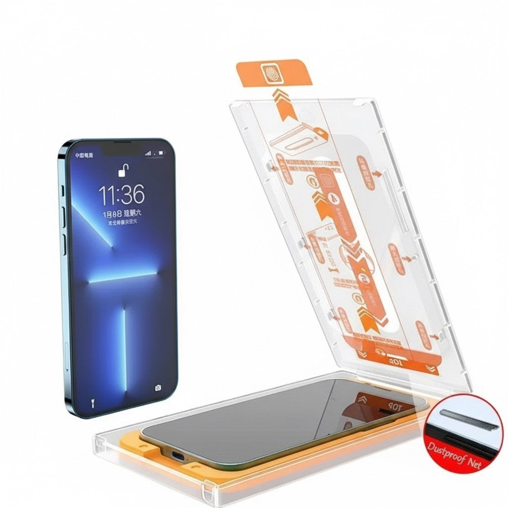 Elexum Anti-Spy Sichtschutzglas iPhone 16/15/14/13/12/11