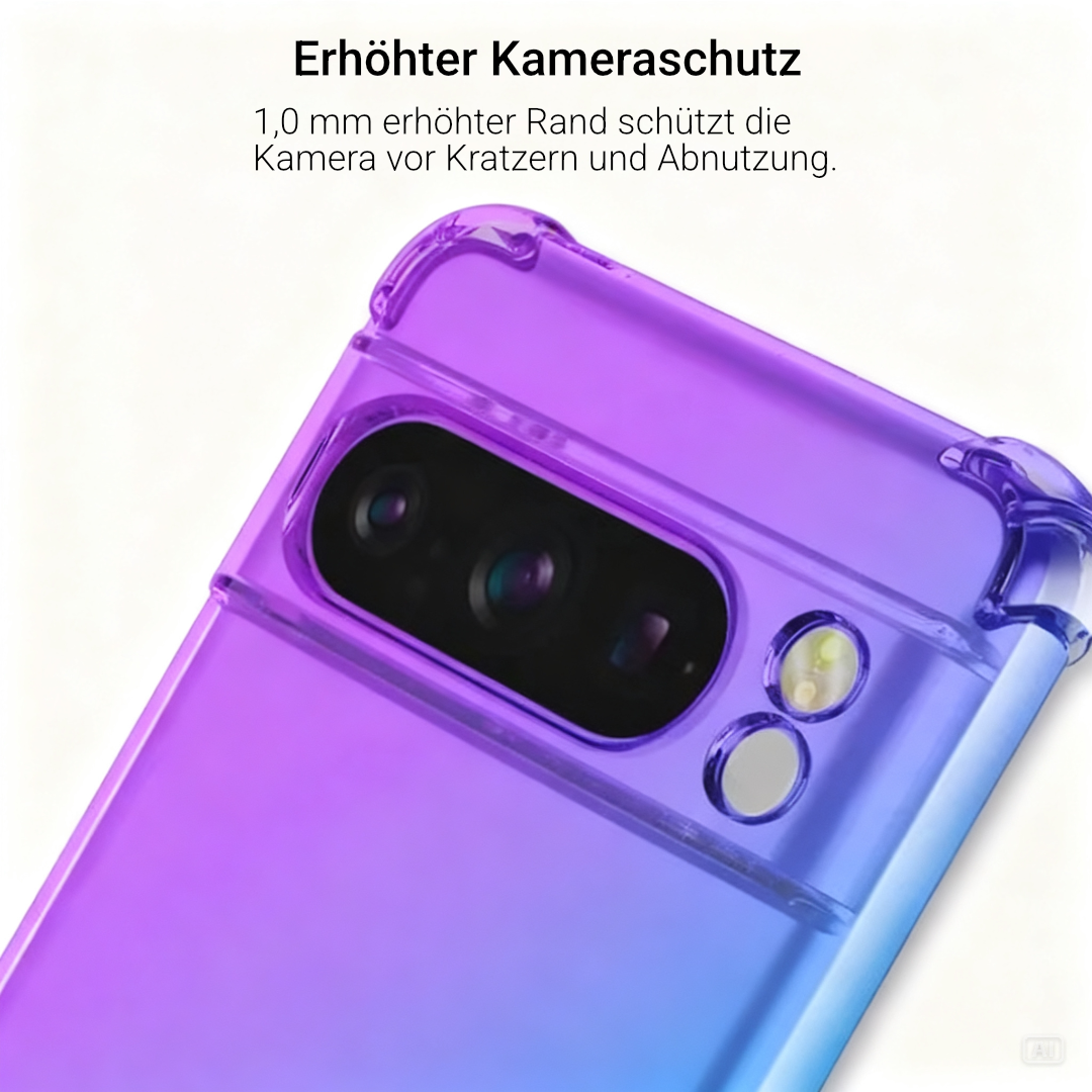 Gradient Airbag TPU Hülle für Pixel 10/9/8/7/6 – stoßfest
