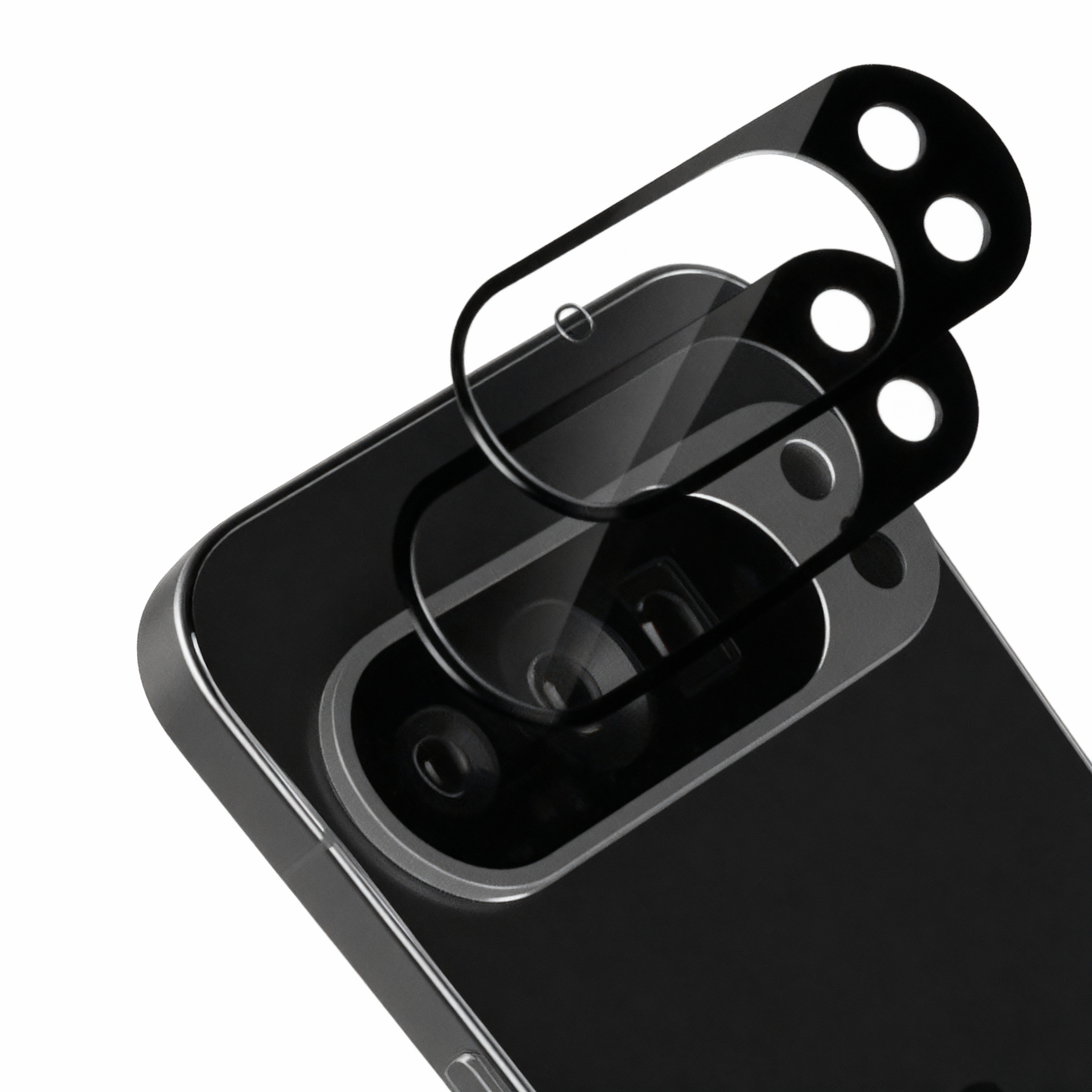 Google Smartphone Kamera-Schutzglas 3D Schwarz – Pixel 9/10 Pro XL