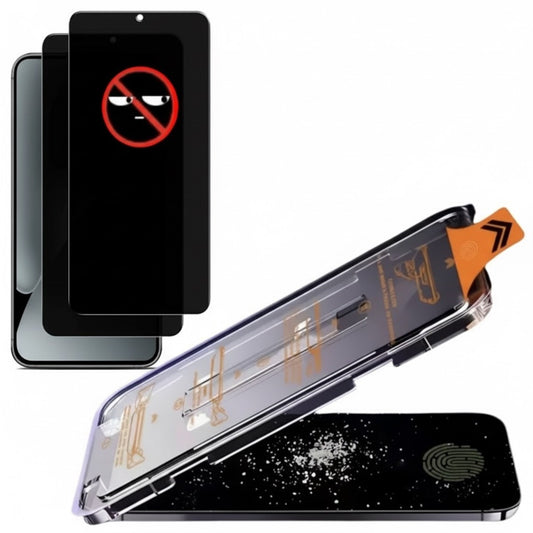 Sichtschutz-Schutzglas für Google Pixel mit Installationskit (2/5 Stk)