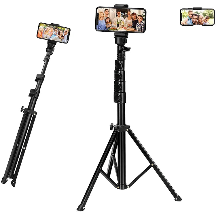 RUIZS Alu-Stativ 43-160cm mit 360° Handyhalter & Remote