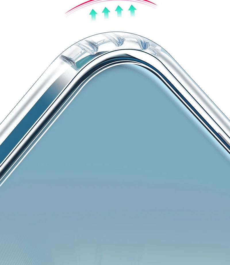 Kristallklare Magnetische Hülle iPhone 16 15 14 13 12 11 SE Ultra Dünn