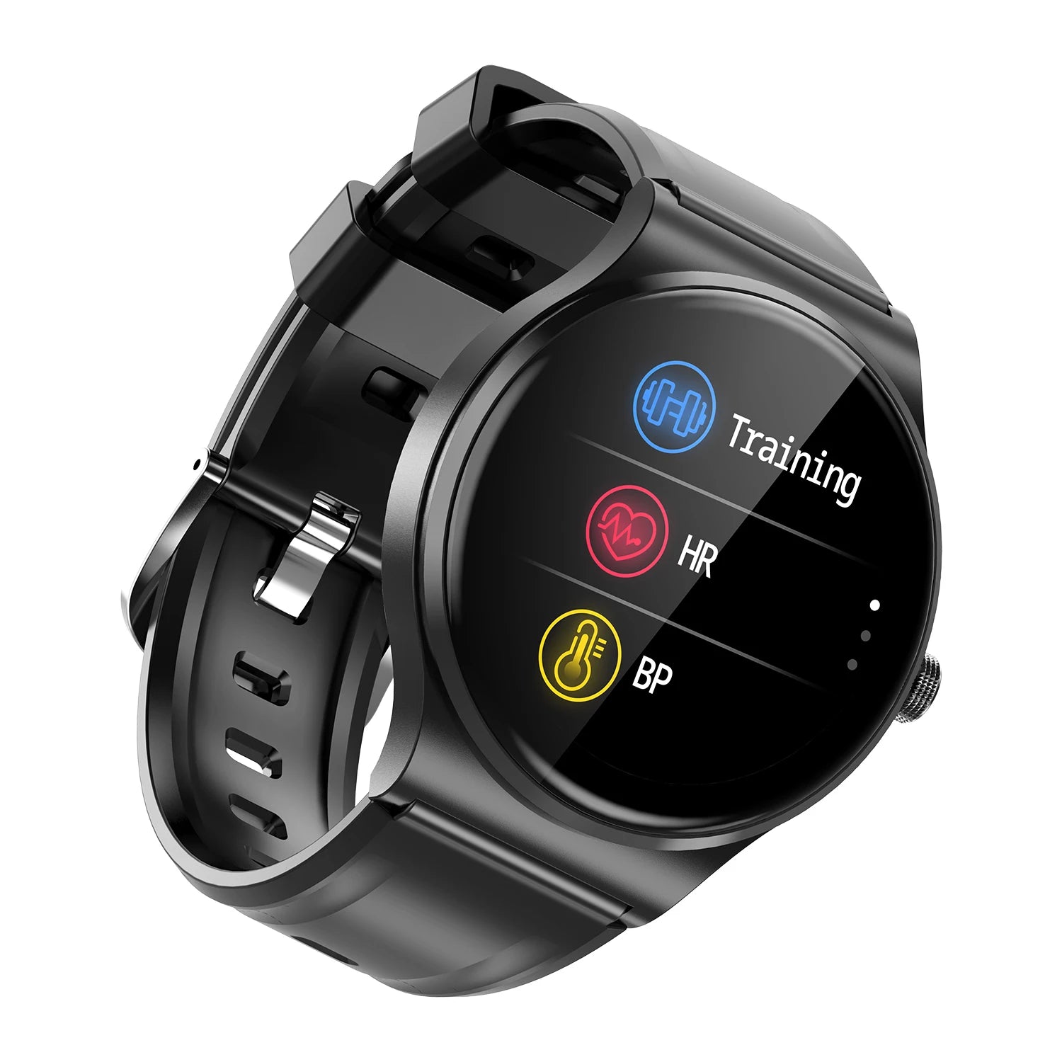 Blue Chip S30 Hybrid GPS Smartwatch Herren mit Always-On-Display & Herzfrequenz
