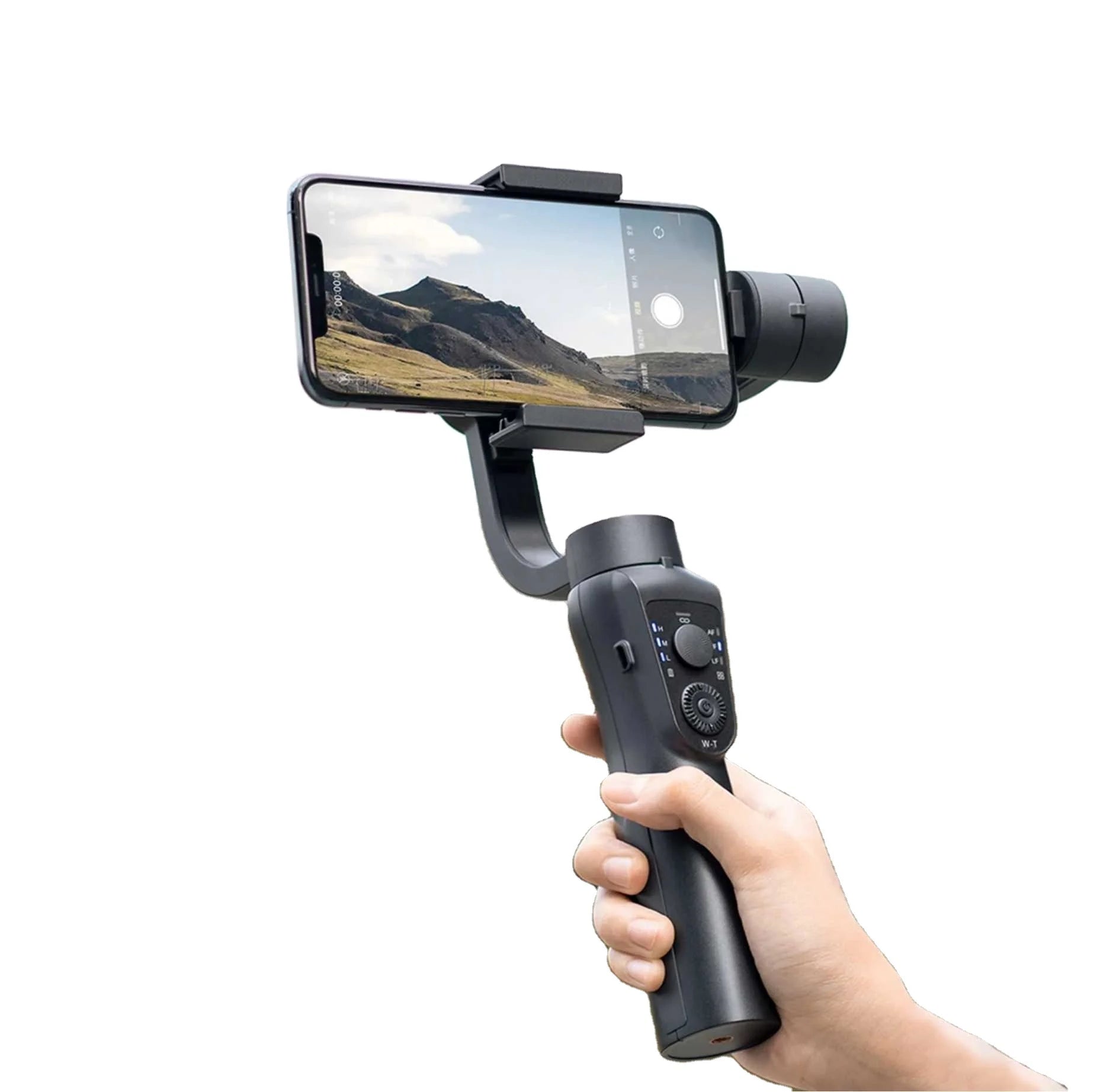 S5B 3-Achsen Smartphone-Gimbal mit Face Tracking & Stativ (Tripod)