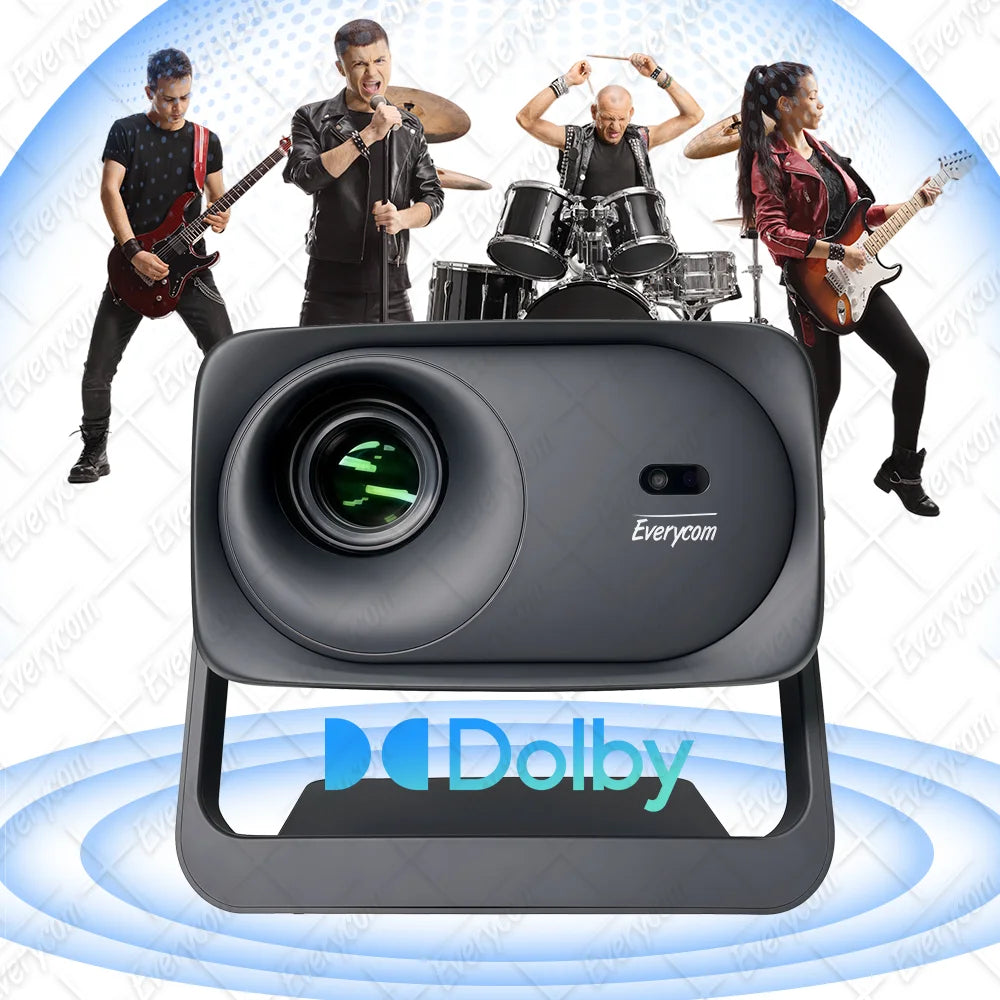 ELEX-NET-BEAM-ONE 4K Android Beamer – 1400 CVIA, WiFi 6, Auto Fokus