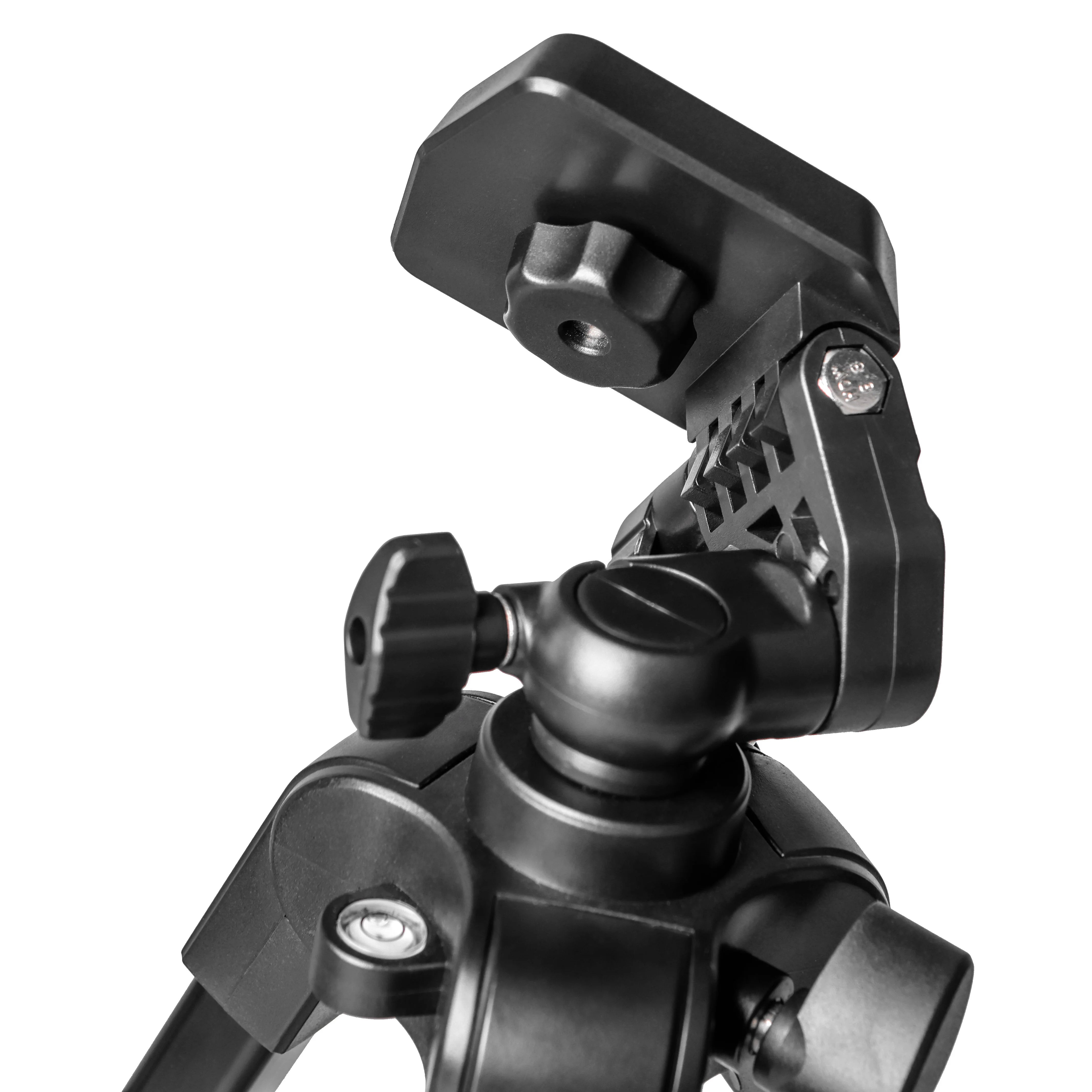 Kingjoy 1,5m Reise-Stativ Aluminium mit Tasche & Handy-Clip (2kg)