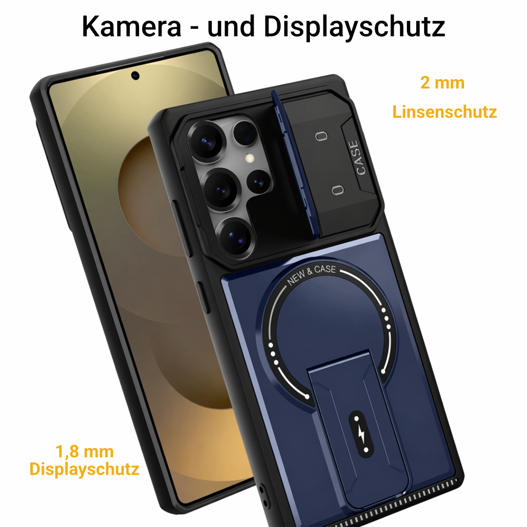 Armor Hülle für Samsung Galaxy: Kameraschutz, Ständer & Magnet-Ring