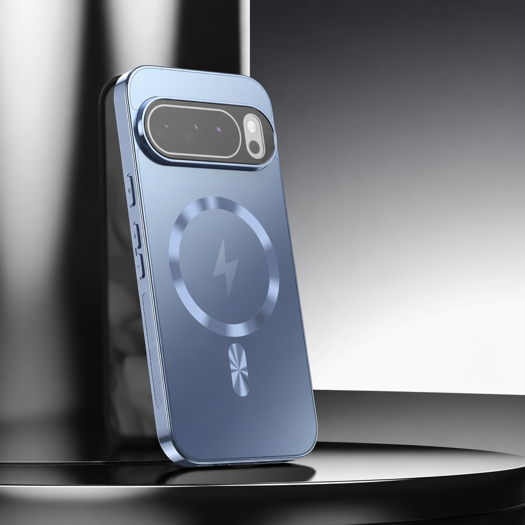 Magnetische Matte Schutzhülle für Google Pixel 6–10 Pro – 7 Farben