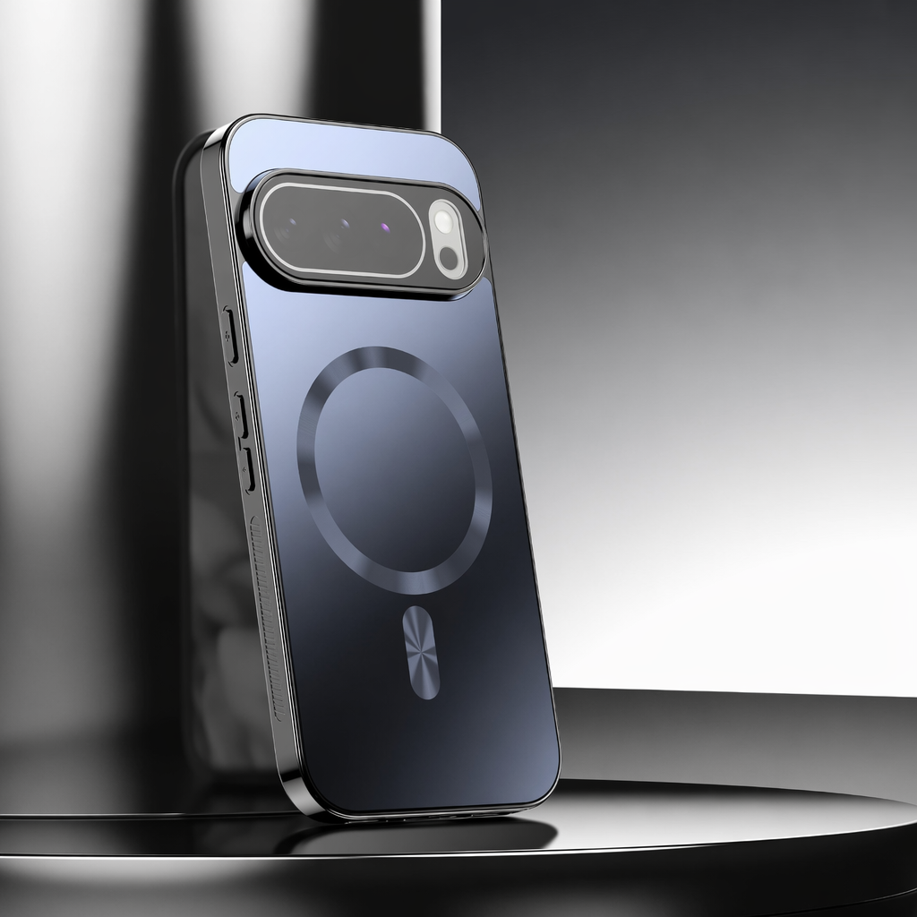 Magnetische Matte Schutzhülle für Google Pixel 6–10 Pro – 7 Farben