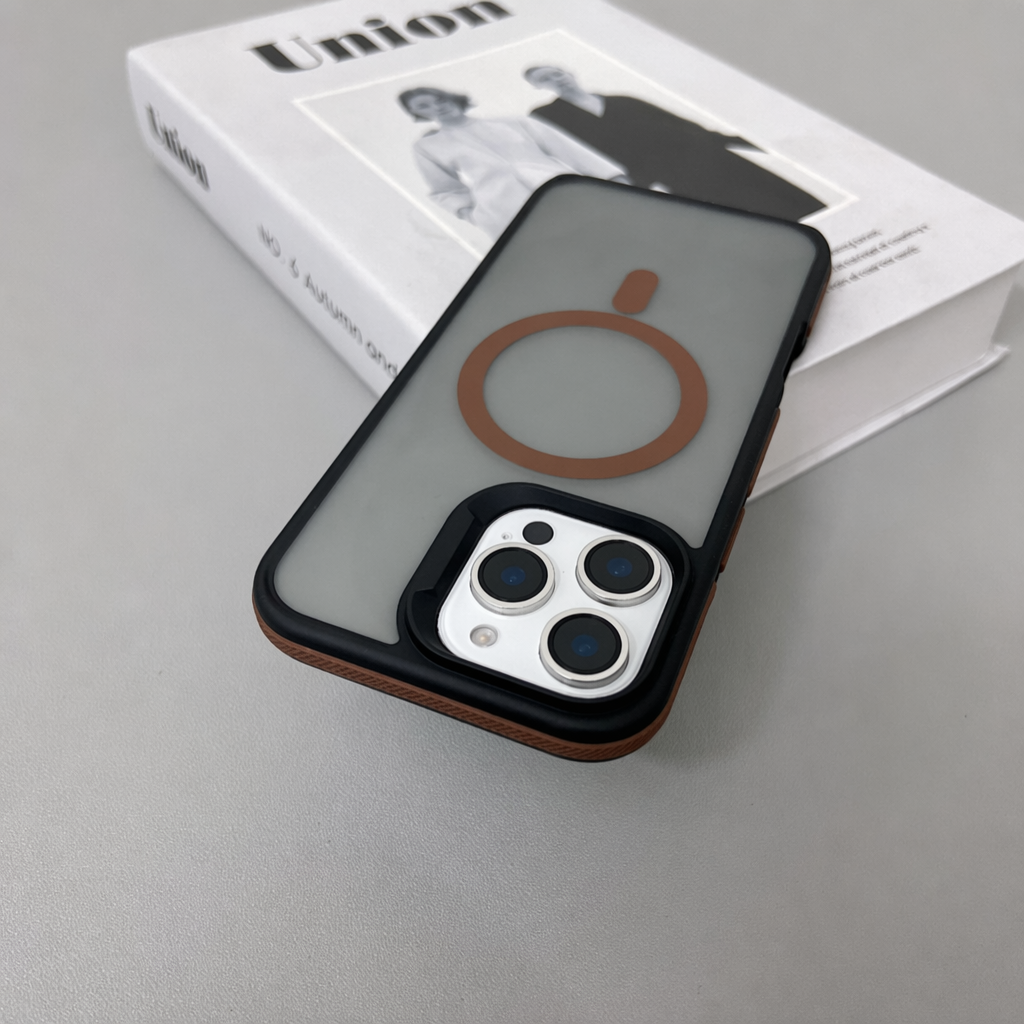 Magnetische Schutzhülle Matt Transparent für iPhone 11–16 Pro Max