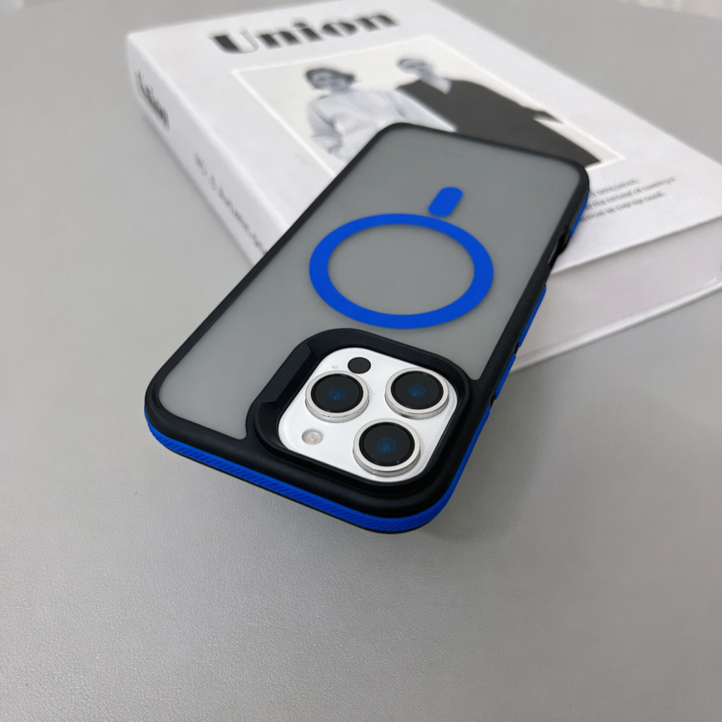 Magnetische Schutzhülle Matt Transparent für iPhone 11–16 Pro Max