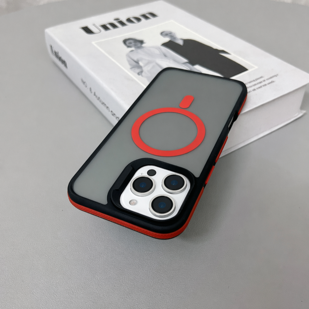 Magnetische Schutzhülle Matt Transparent für iPhone 11–16 Pro Max