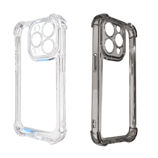 Transparente Silikon Hülle für iPhone 17 16 15 14 13 Pro Max Klar