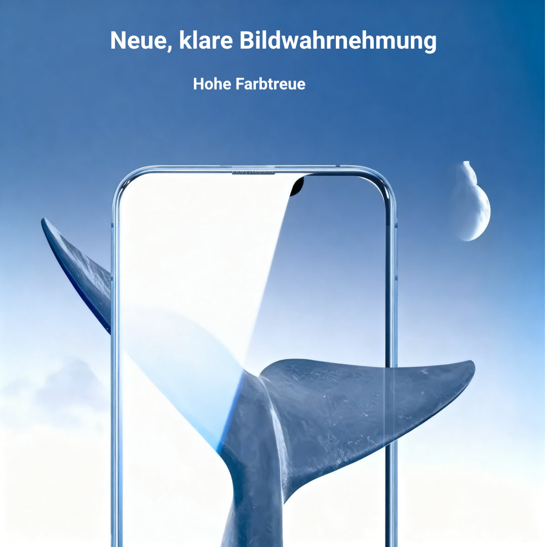 3er-Set Displayschutzglas 9H für iPhone – staubfrei mit Installationsbox