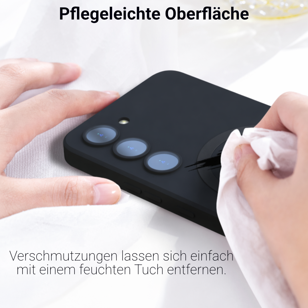 Magnetische Silikon-Hülle für Samsung Galaxy – Slim, 7 Farben, Soft