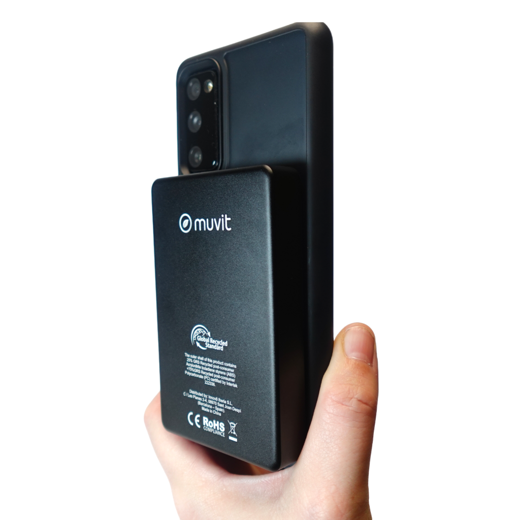 Magnetische Powerbank 10000mAh Eco USB-C PD 20W Kabelloses Laden 15W