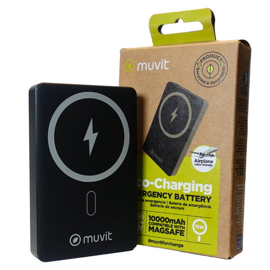 Magnetische Powerbank 10000mAh Eco USB-C PD 20W Kabelloses Laden 15W