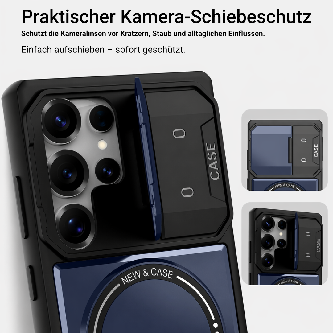 Armor Hülle für Samsung Galaxy: Kameraschutz, Ständer & Magnet-Ring