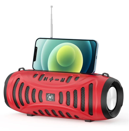 Powerful Bluetooth Speaker – 10W Bass, FM Radio, USB & TF-Card, 3–4h Playtime
