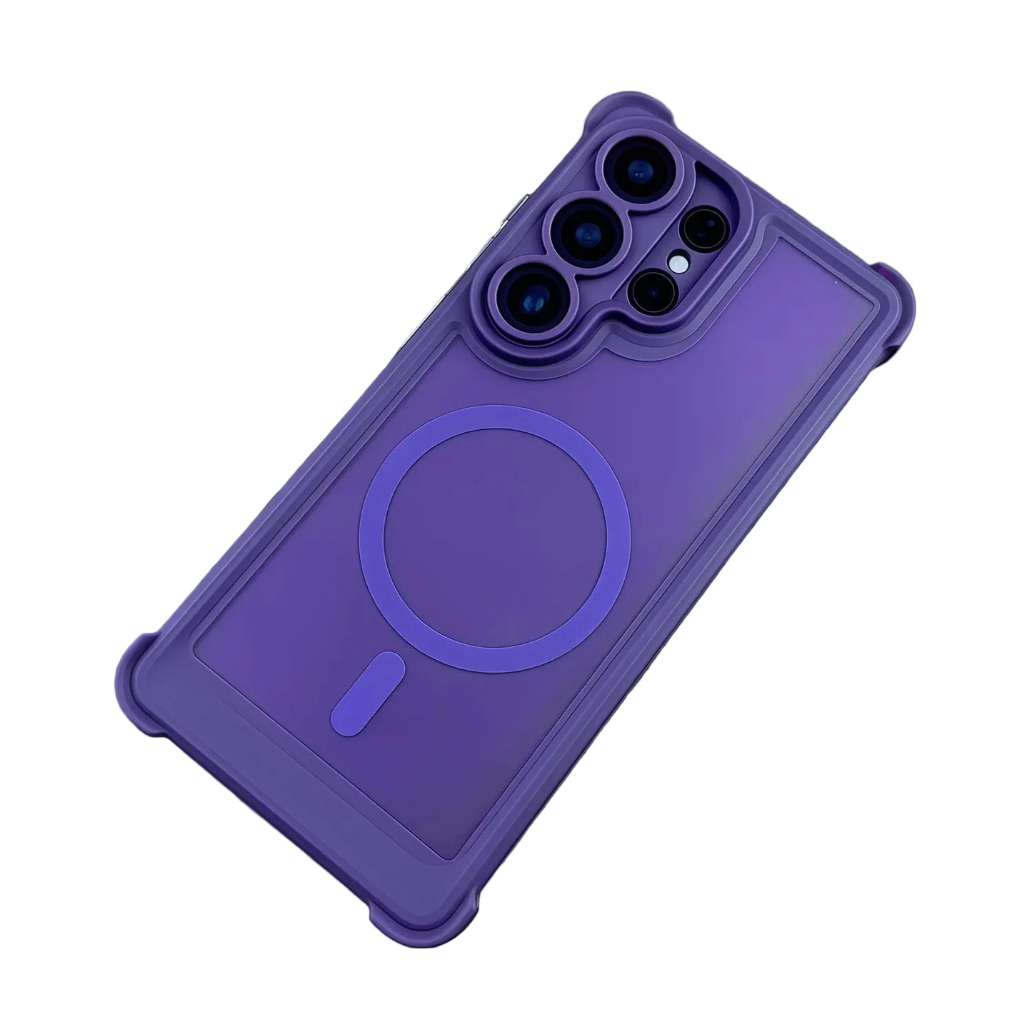 Stoßfeste Armor-Hülle für Samsung Galaxy S26/S25/S24 – Matt, Magnet