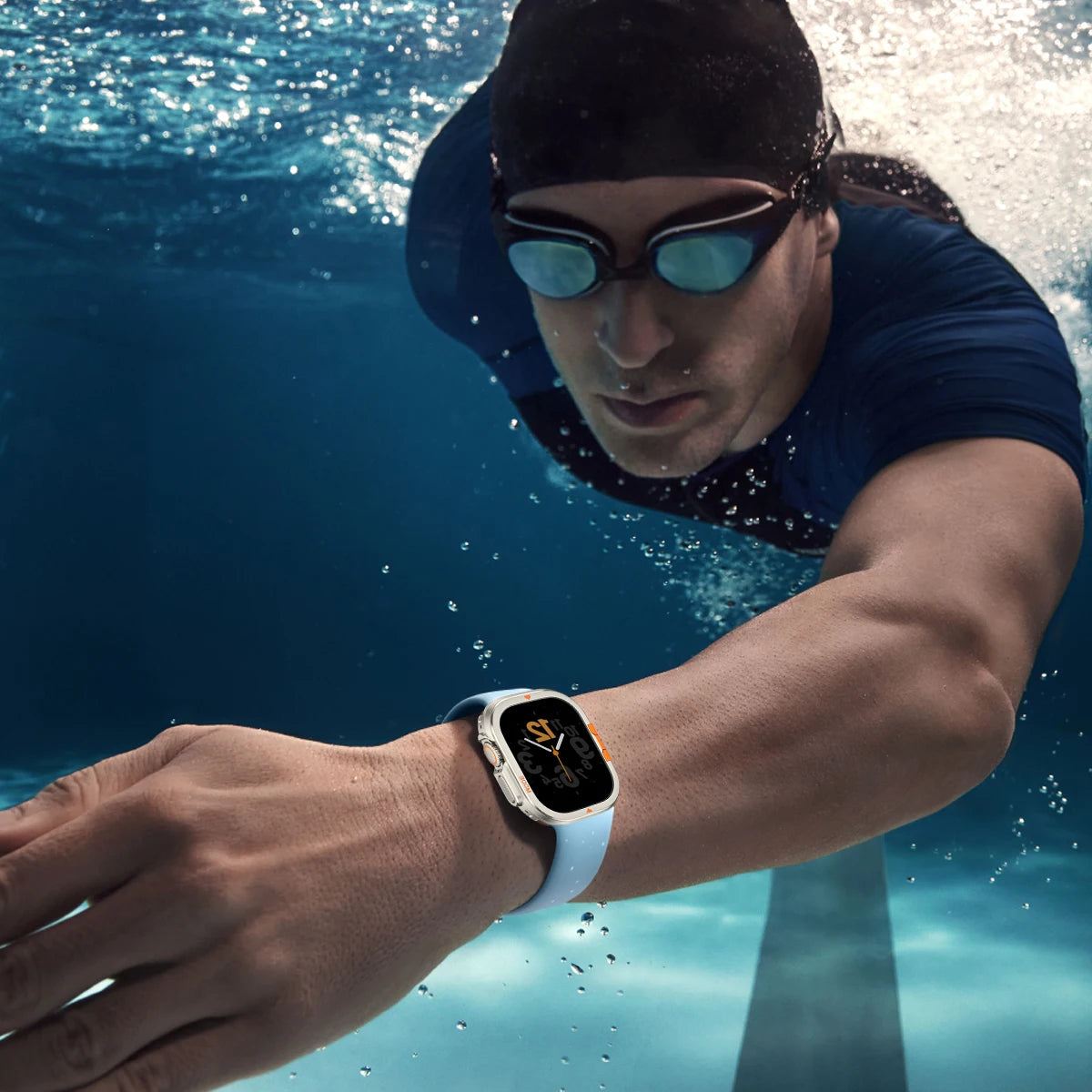 Luxus Metall Schutzhülle für Apple Watch Ultra 3 2 49mm Serie 11 10 46mm