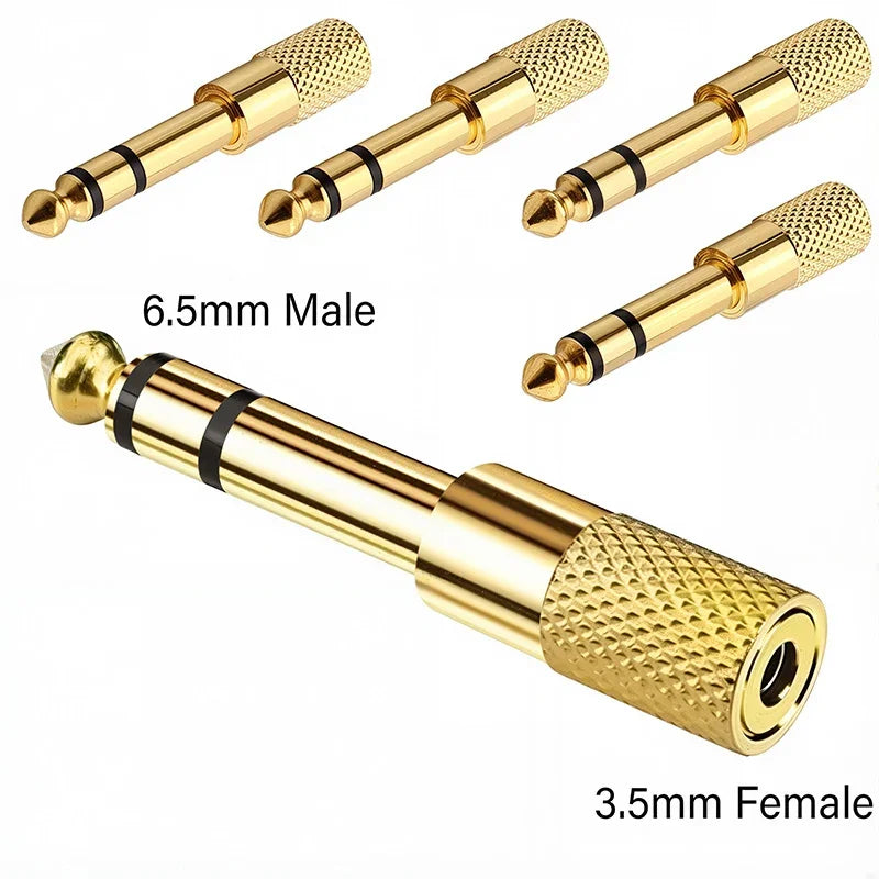 Audio Klinkenadapter Set 6,35mm 3,5mm 2,5mm Stereo Mono Stecker Buchse