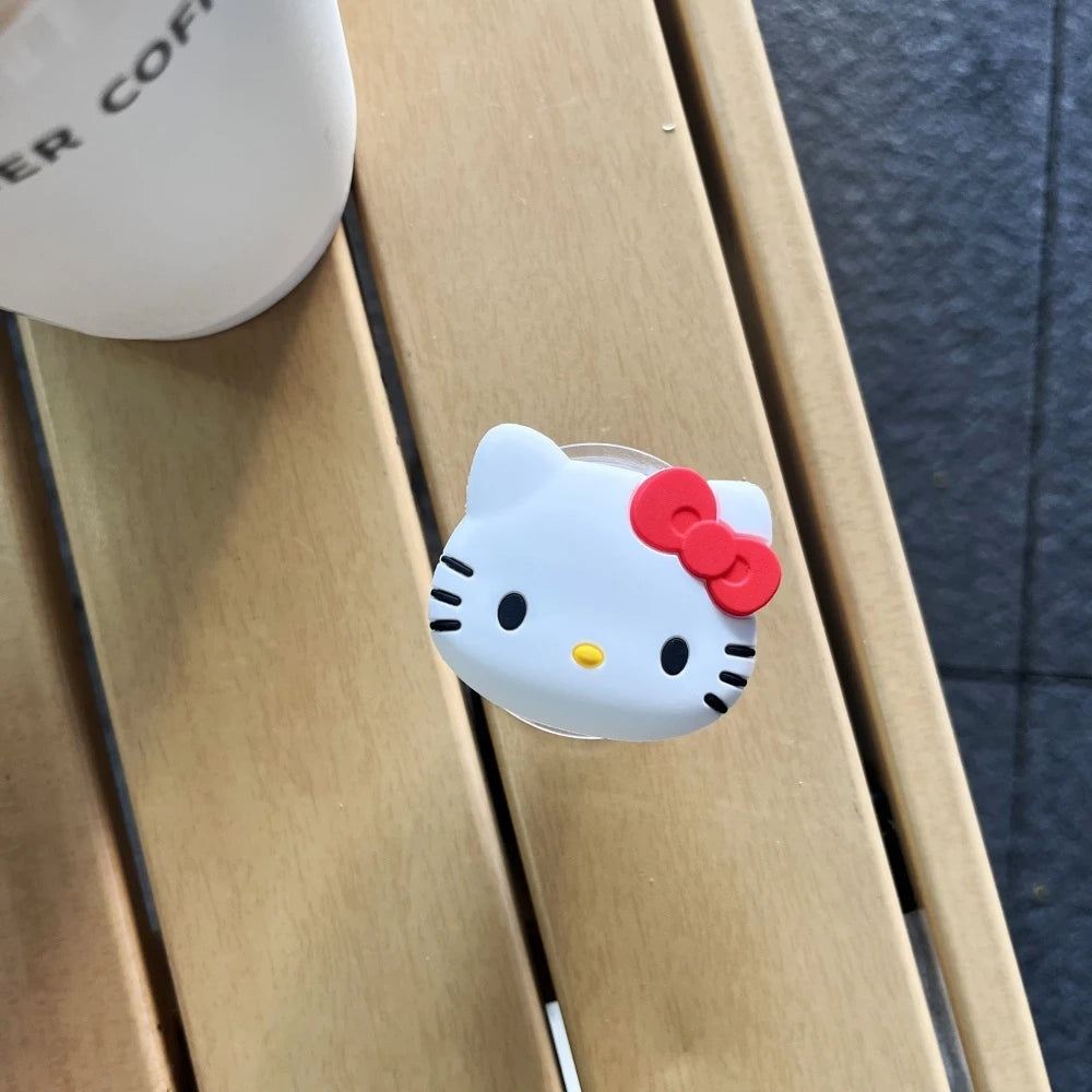 Hello Kitty Handyhalter GripTok Fingerring – Stand & Griff (MINISO)