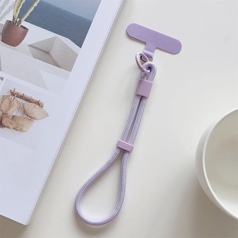 Kurzes Handy-Lanyard verstellbar – bunte Handgelenkschlaufe