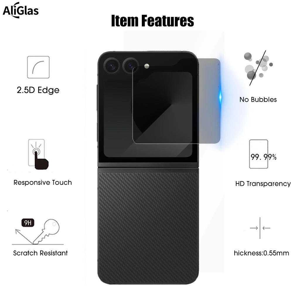 Privacy Schutzfolien Set für Z Flip 7/6/5/4 – Hydrogel & Kameraschutz